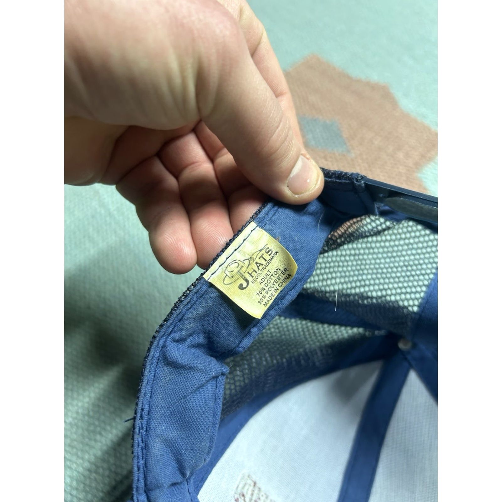 Vintage VINTAGE SnapBack hat cap Mackinac island Michigan embroidered blue adjustable Men Adjustable Blue Mackinac island Michigan SnapBack Hat cap Size ONE SIZE - 7 Thumbnail