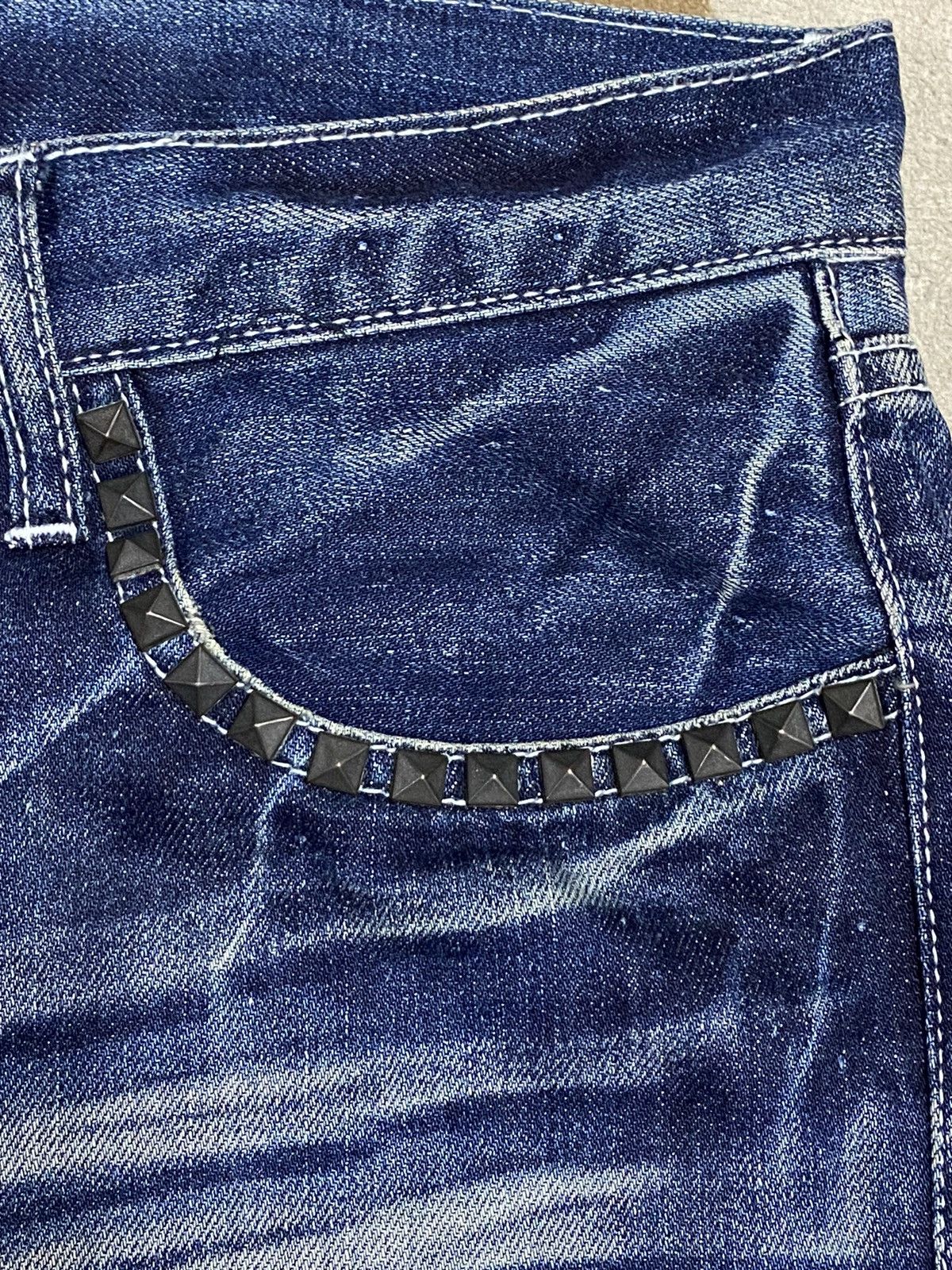 Seditionaries Whiskers Spikes Punk like Hysteric Glamour style Jeans Size US 33 - 10 Thumbnail