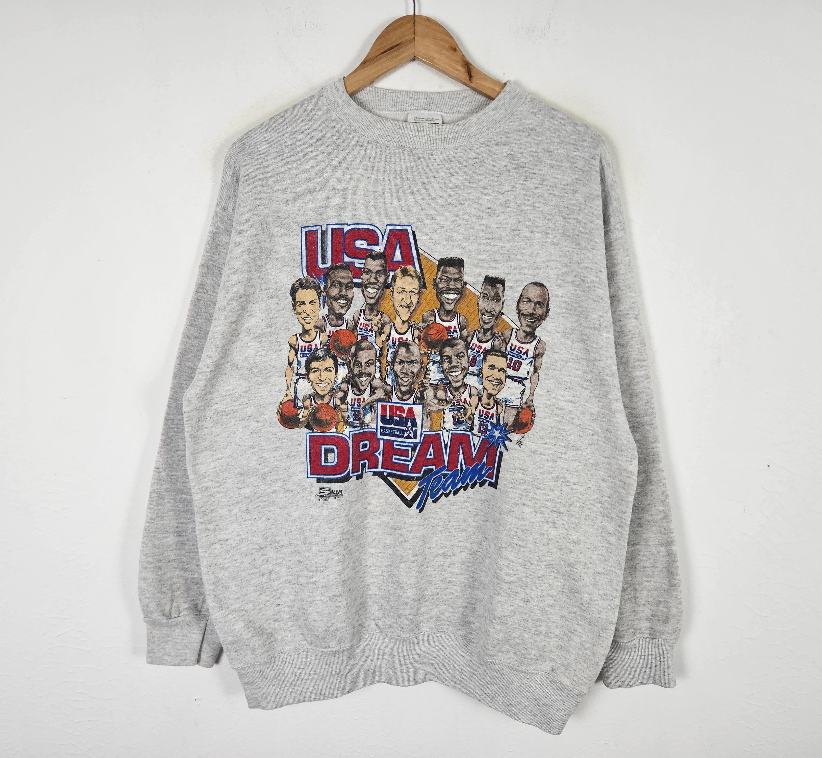 NBA Vintage 90s American Dream Teams 1992 USA NBA sweatshirt Size US L / EU 52-54 / 3 - 2 Thumbnail