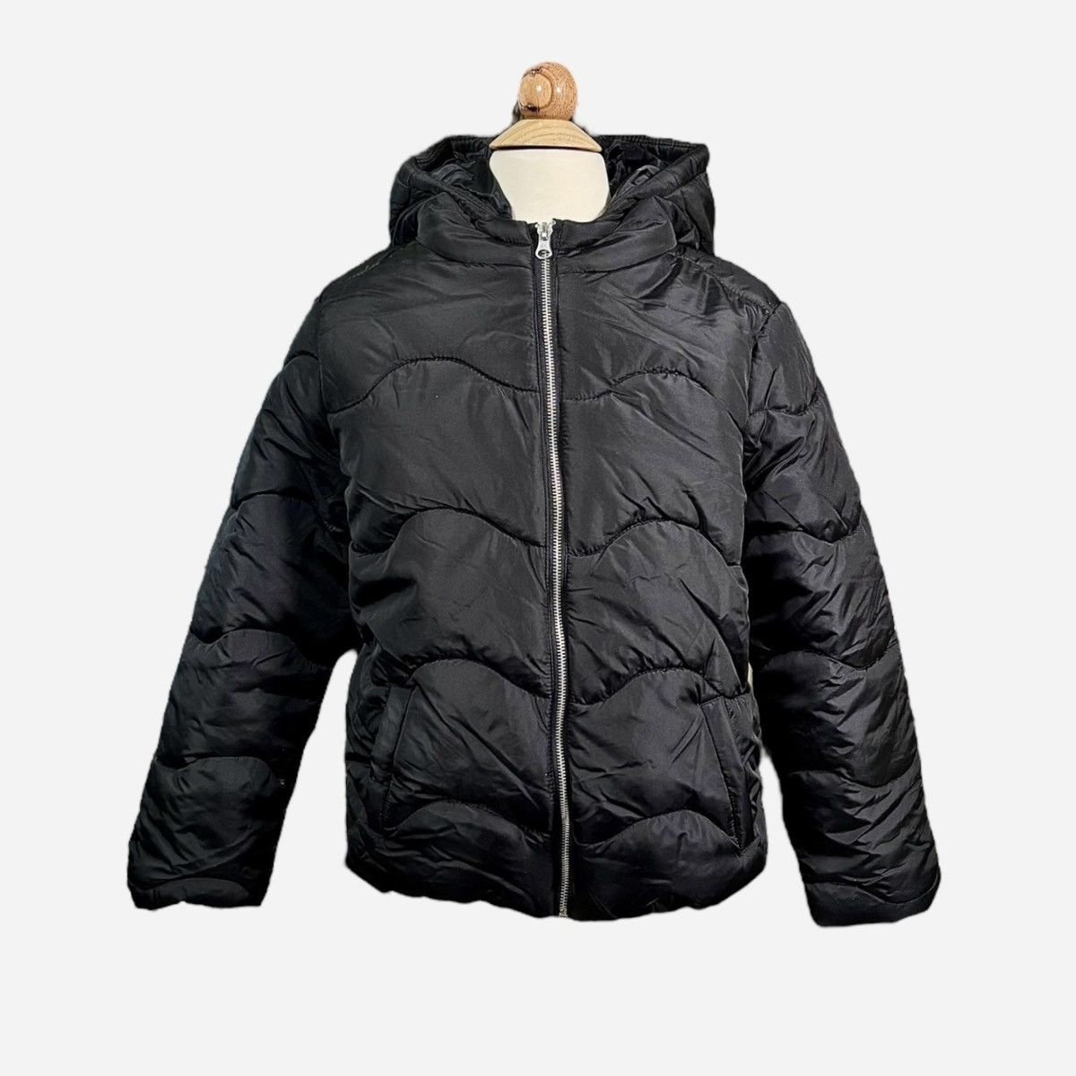 Other C&C California Big Girls Quilted Mid-weight Black Sz 12 Size L / US 10 / IT 46 - 2 Thumbnail