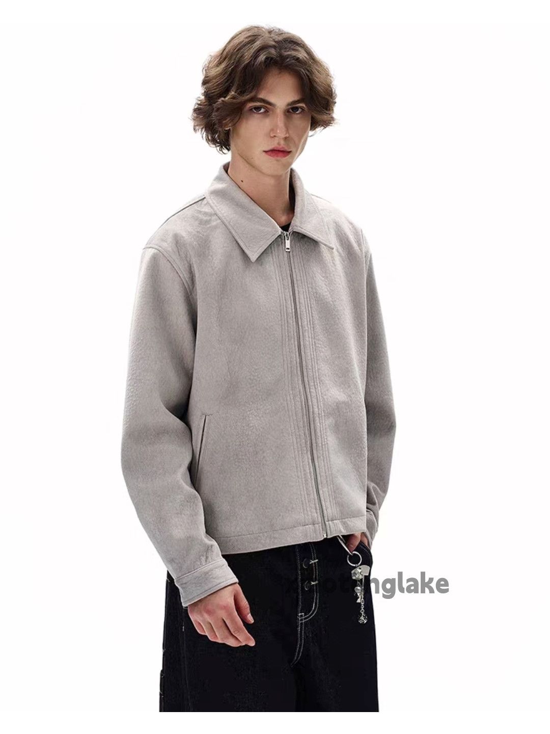 Vintage Zipper utility punk yuppie woolen outdoor sports jacket Size US L / EU 52-54 / 3 - 4 Thumbnail
