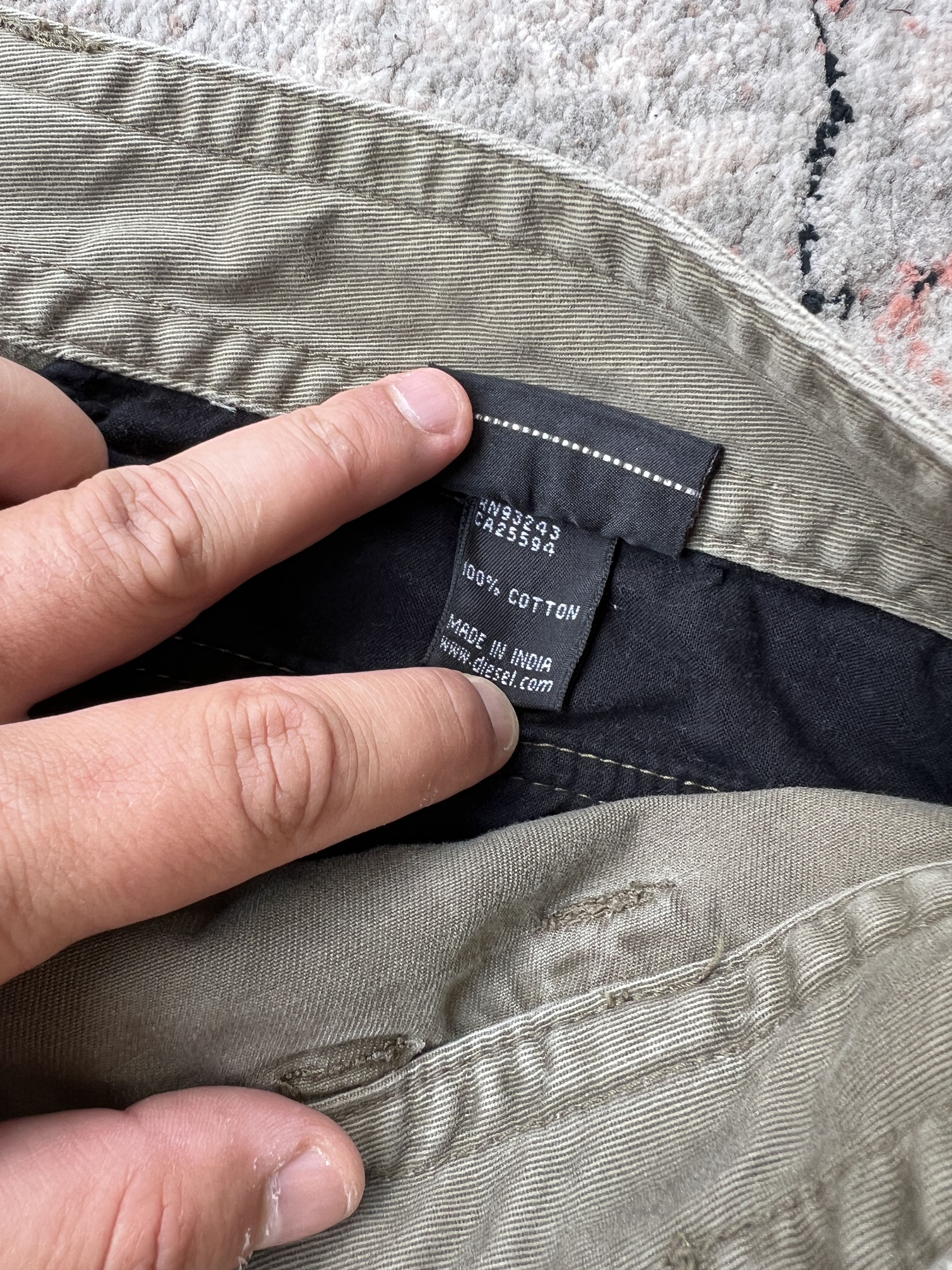 Diesel Y2K Diesel Cargo Pants Size US 32 / EU 48 - 6 Thumbnail