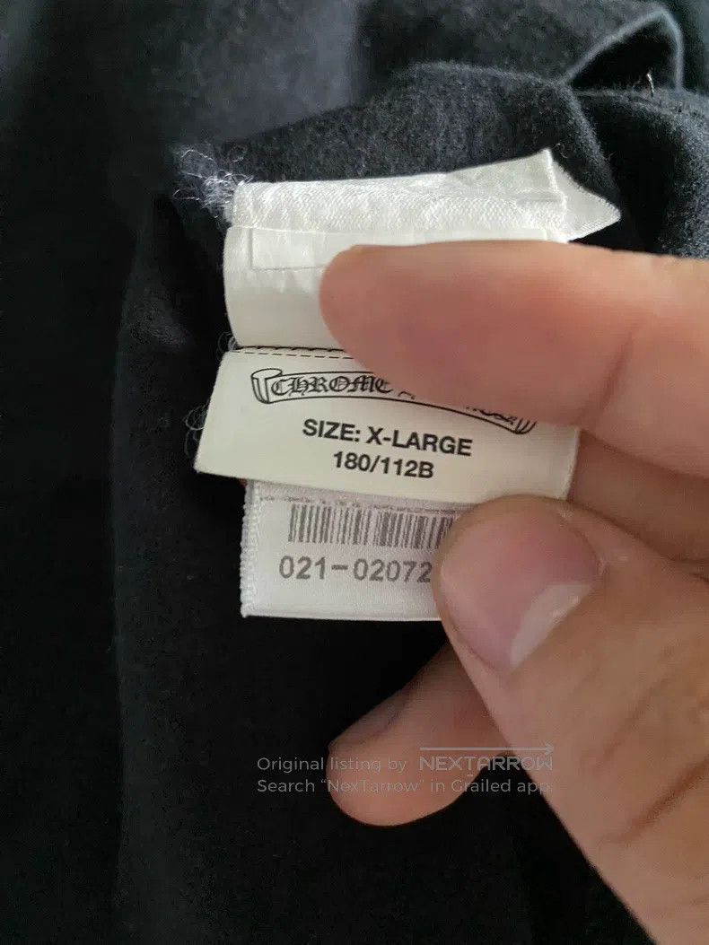 Chrome Hearts Chrome Hearts Size XL Three-element dark short sleeve Size US XL / EU 56 / 4 - 7 Thumbnail