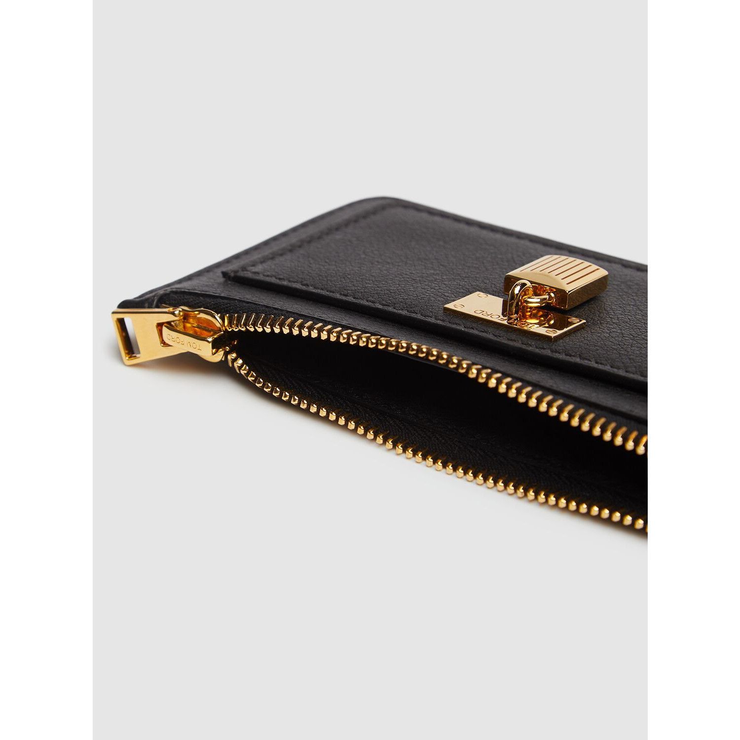 Tom Ford TOM FORD Padlock Black Card Holder New & Authentic Size ONE SIZE - 3 Thumbnail
