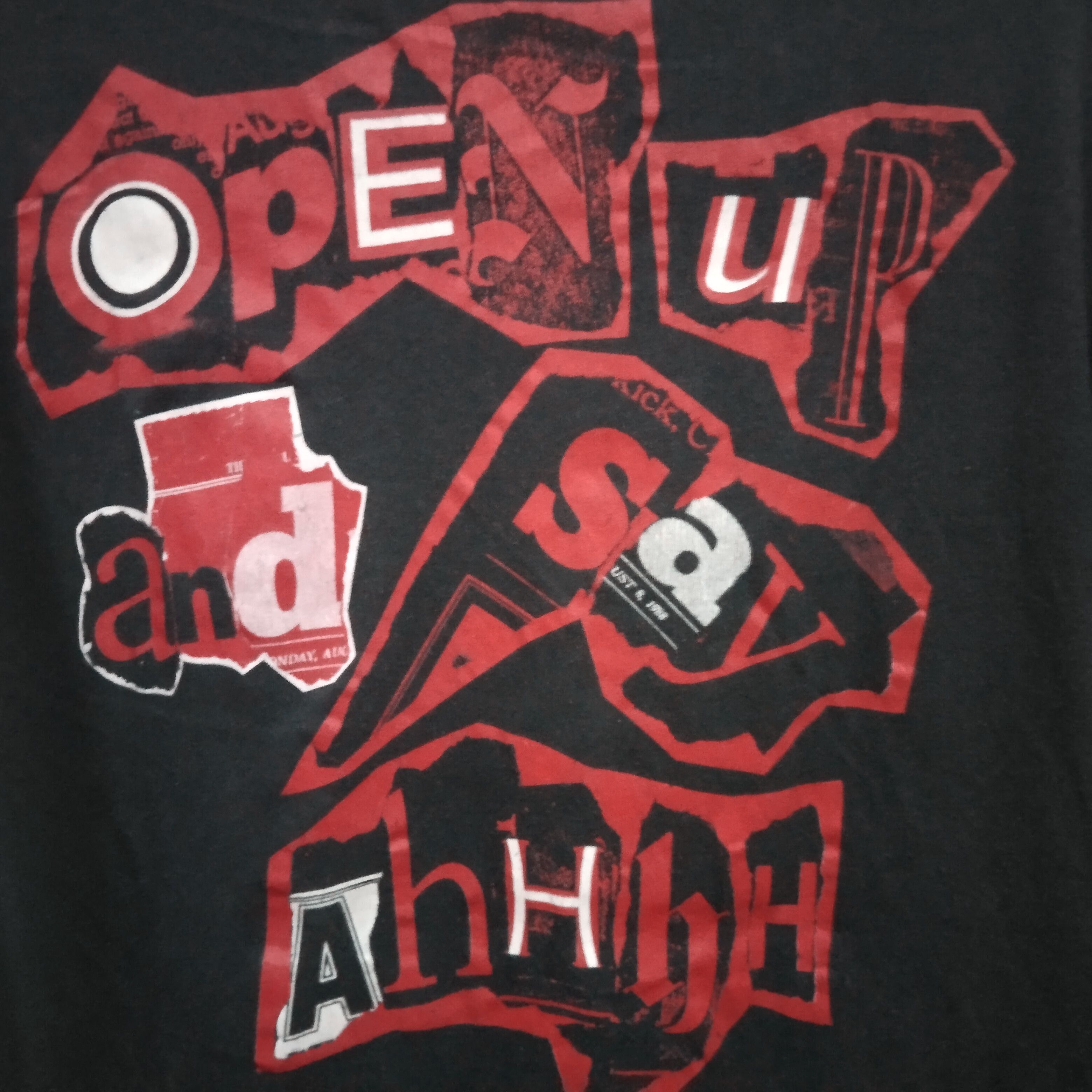 Band Tees × Vintage Vintage 80s Poison Concert Upon Up And Say Ahhh tee Size US M / EU 48-50 / 2 - 5 Thumbnail