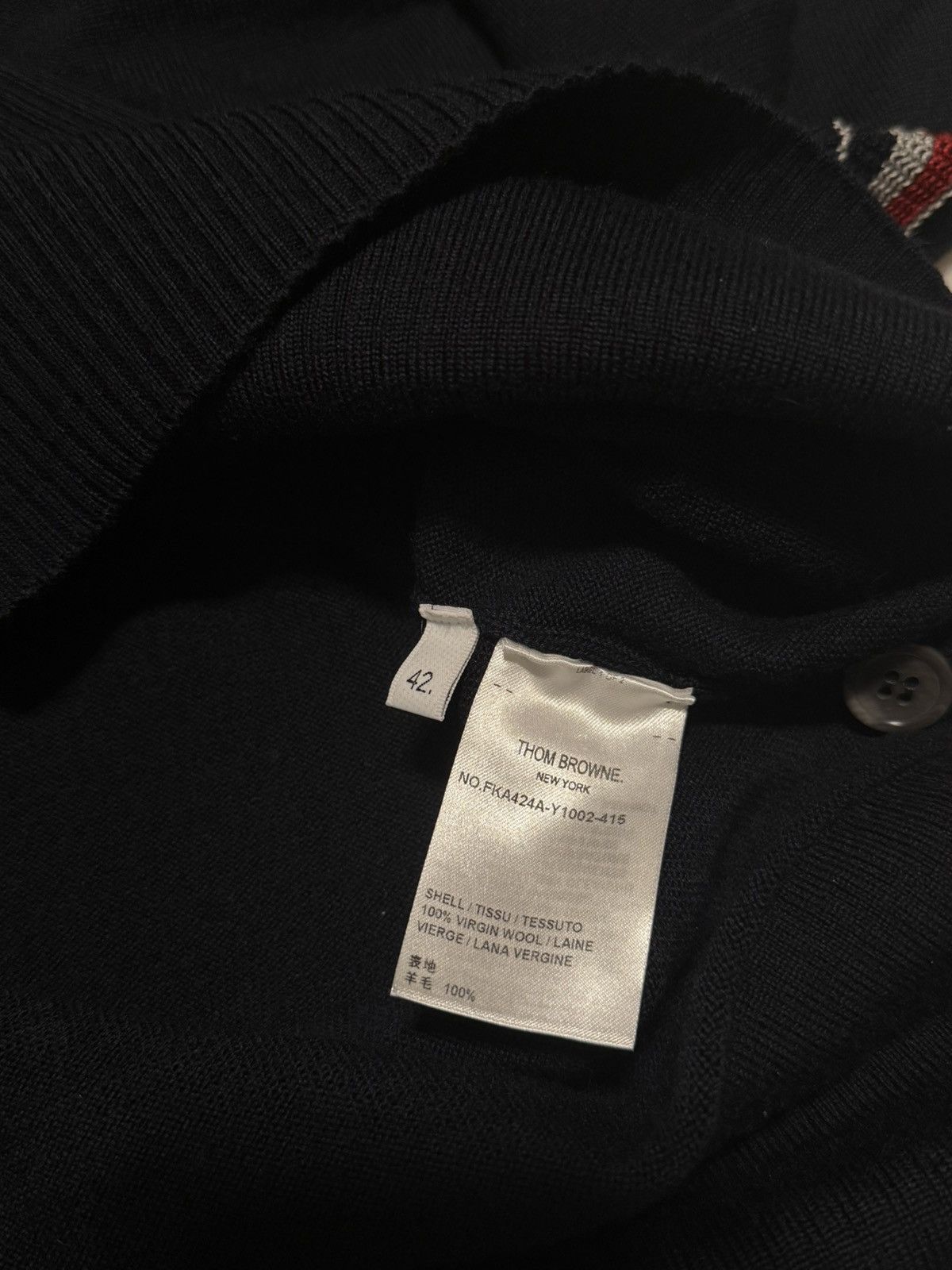 Thom Browne Thom Browne Oversized wool sweater Size M / US 6-8 / IT 42-44 - 7 Thumbnail
