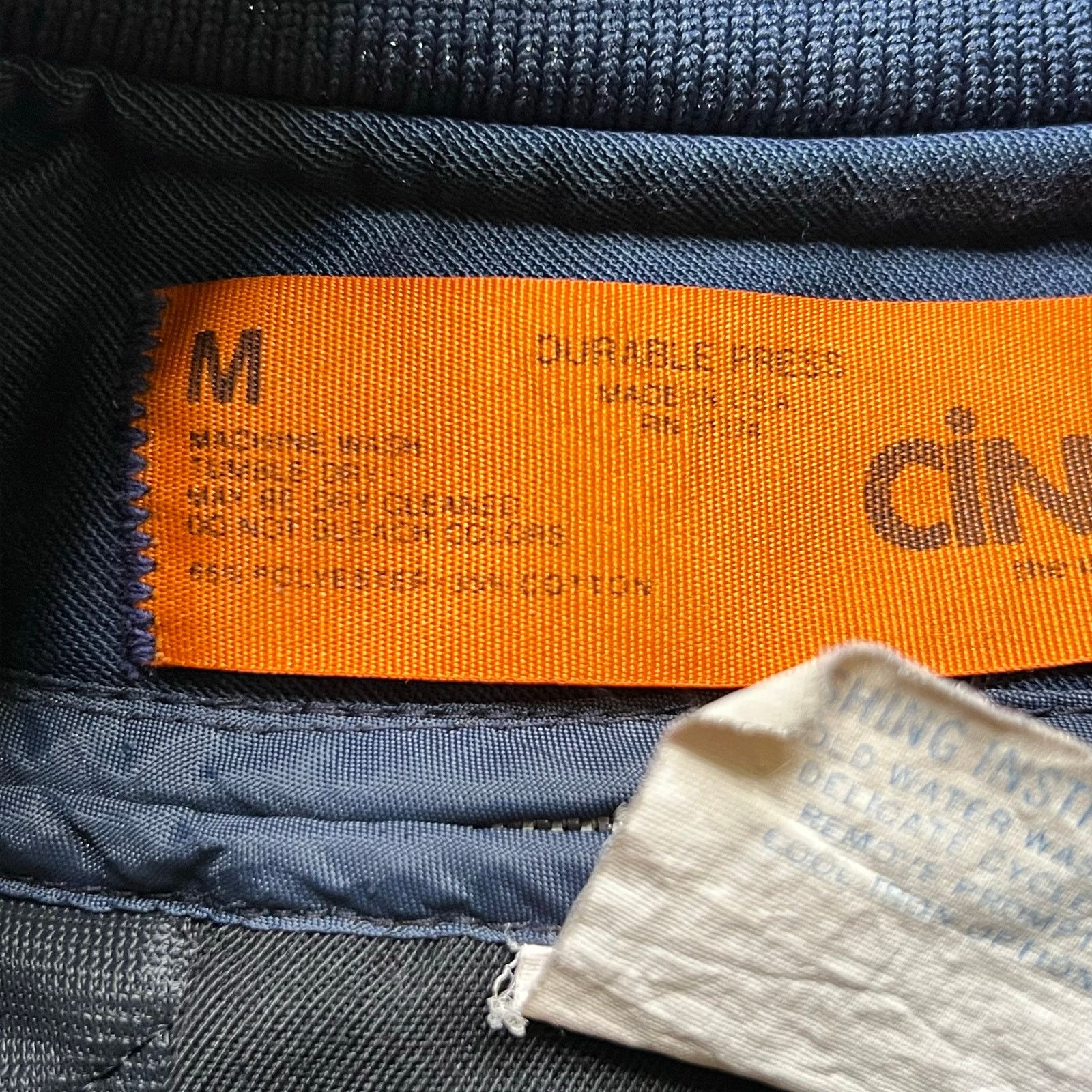 Cintas Vintage 1980s Cintas Chevron Work Jacket Quilted Lined M Size US M / EU 48-50 / 2 - 4 Thumbnail