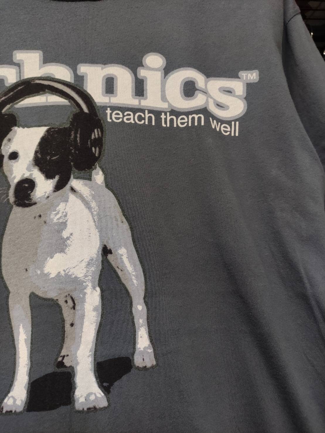 Vintage Vtg 00's Technics DJ " Teach Them Well " Made in USA T-Shirt Size US M / EU 48-50 / 2 - 4 Thumbnail