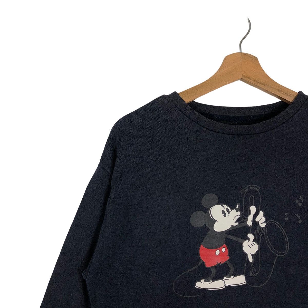 Japanese Brand 🔥Vintage Gu Japan Mickey Mouse Big Logo Size US S / EU 44-46 / 1 - 7 Thumbnail