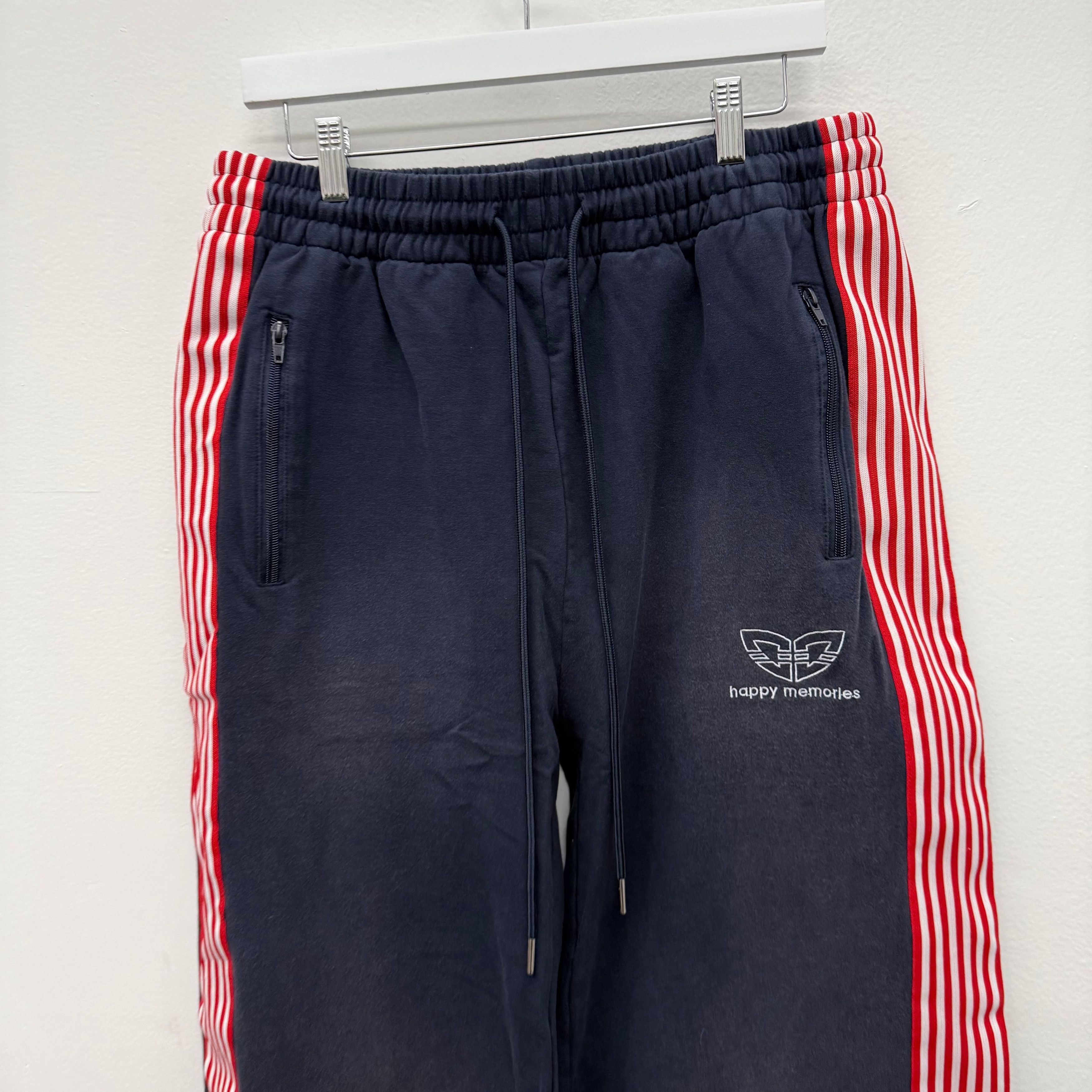 HMDD HMDD Navy Red Monster Track Sweat Pants - Size XL Size US 36 / EU 52 - 2 Thumbnail