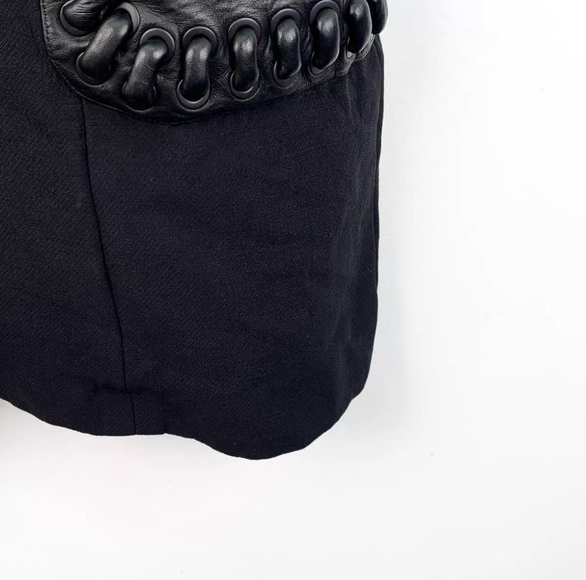 Fendi Fendi Black Sleeveless Round Neck Dress K26WX Size XS / US 0-2 / IT 36-38 - 5 Thumbnail