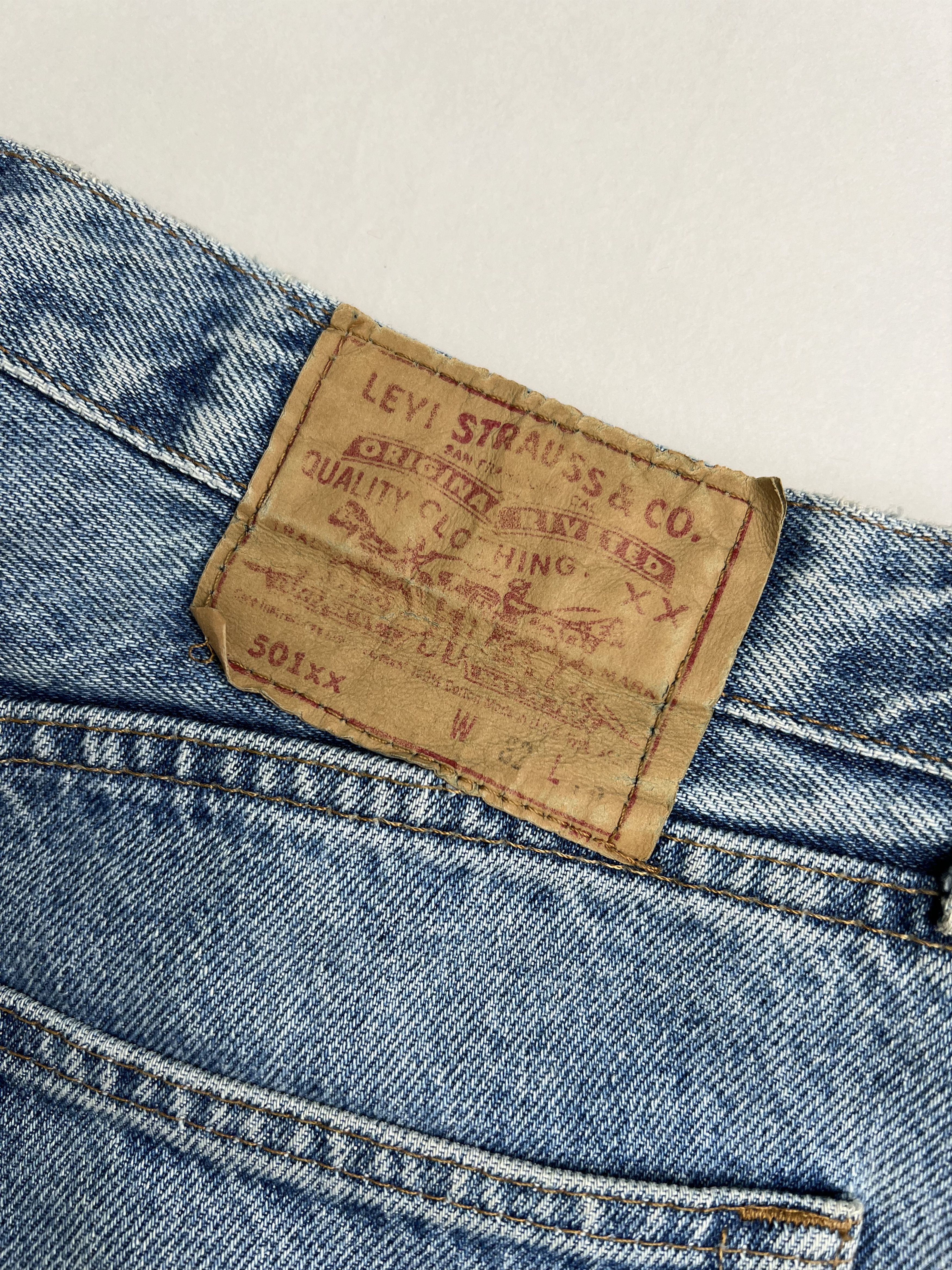 Levi's × Levi's Vintage Clothing × Vintage Levis 501 Xx Vintage Jeans Medium Wash 1970S Made In Usa W32 Size US 32 / EU 48 - 9 Thumbnail
