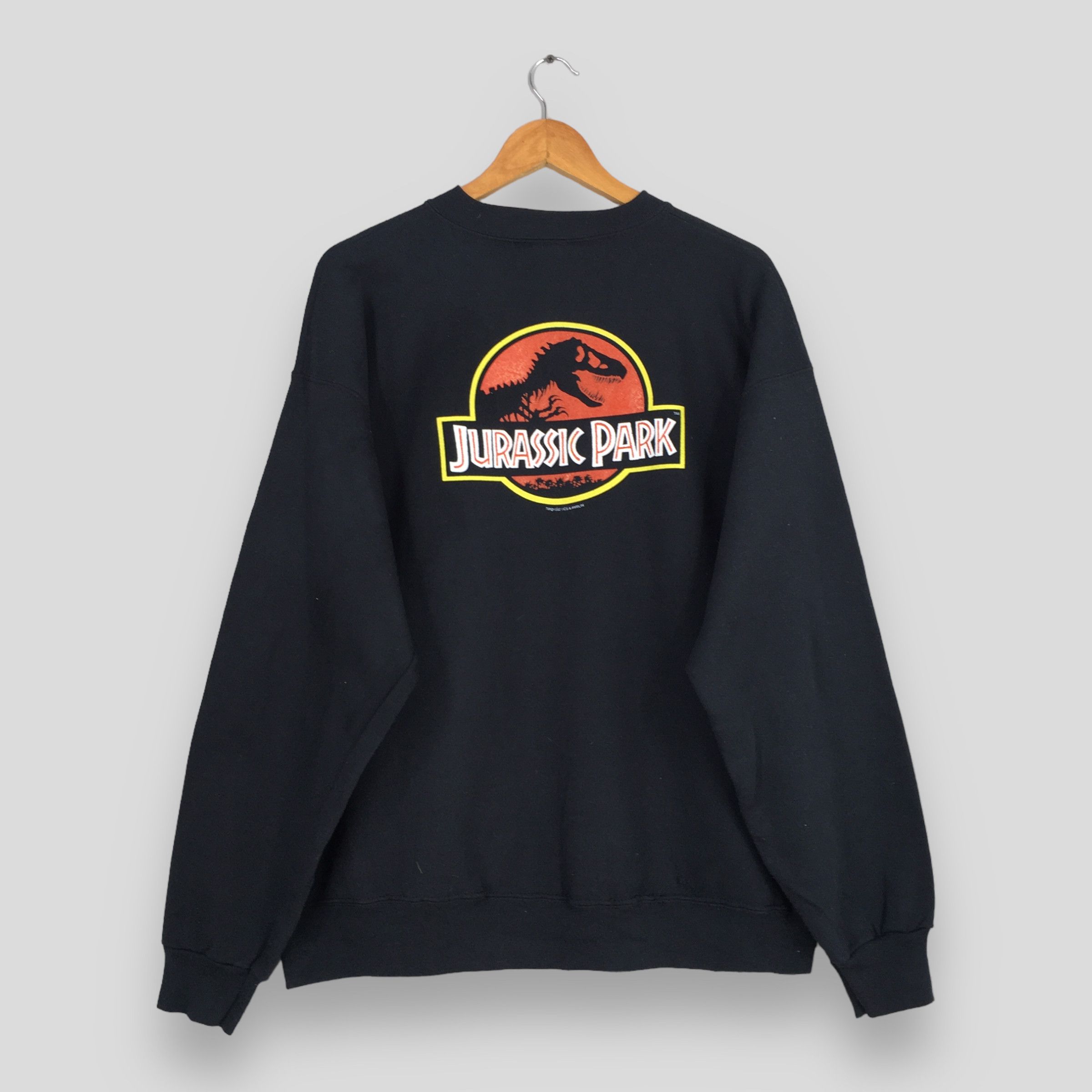 Vintage Vintage 90s Jurassic Park Sci Fi Movies Sweatshirt XLarge Size US XL / EU 56 / 4 - 8 Thumbnail