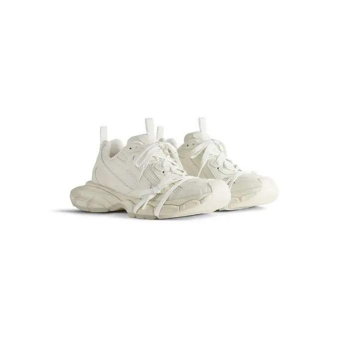 Balenciaga o1bcso1str0126 3XL Sneakers Glow In The Dark in White Size US 14 / EU 47 - 2 Thumbnail