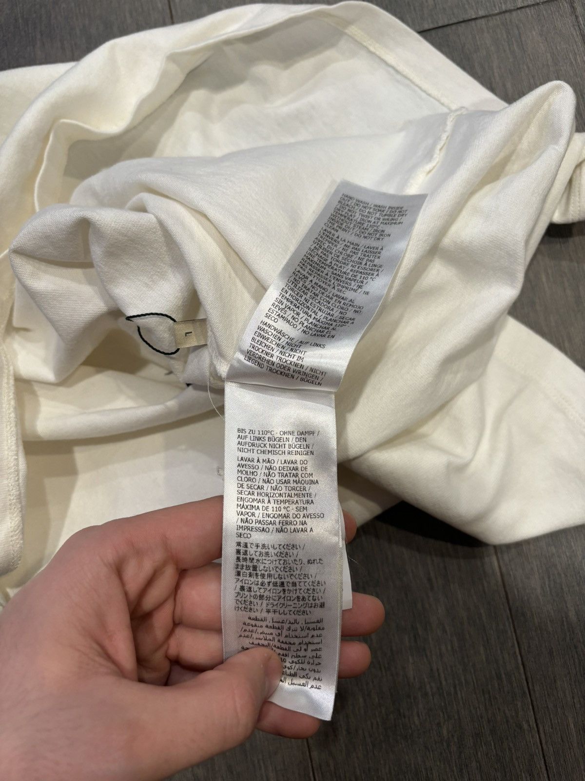 Gucci Gucci Cream T Shirt Large Size US L / EU 52-54 / 3 - 5 Thumbnail
