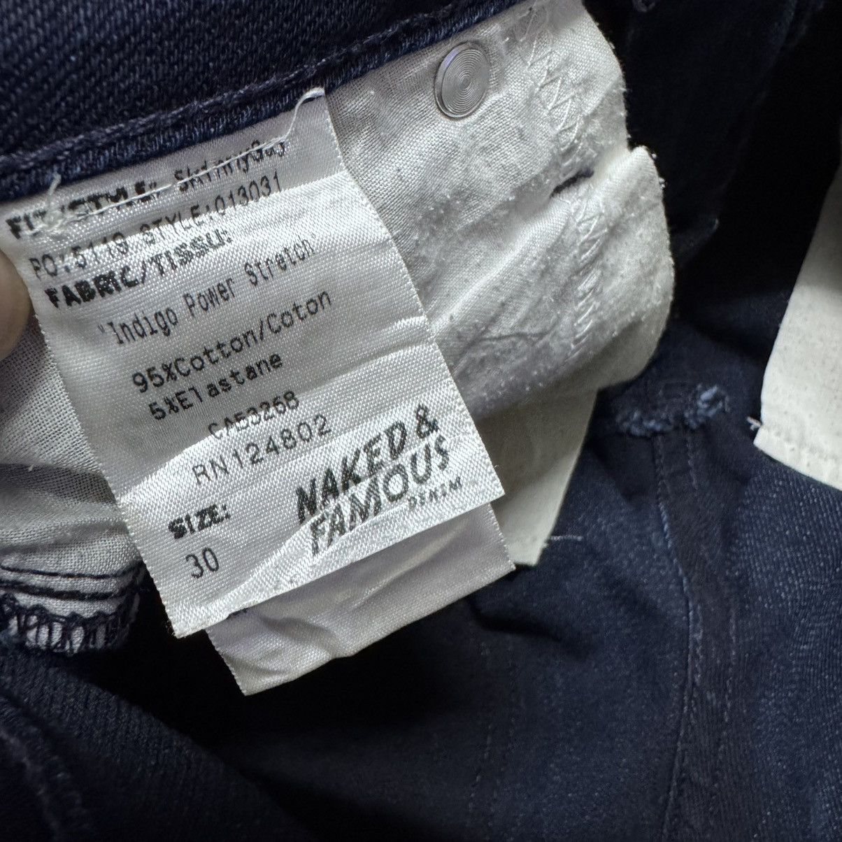 Naked & Famous Naked & Famous Indigo Power Stretch Skinny Jeans Size US 29 - 20 Thumbnail