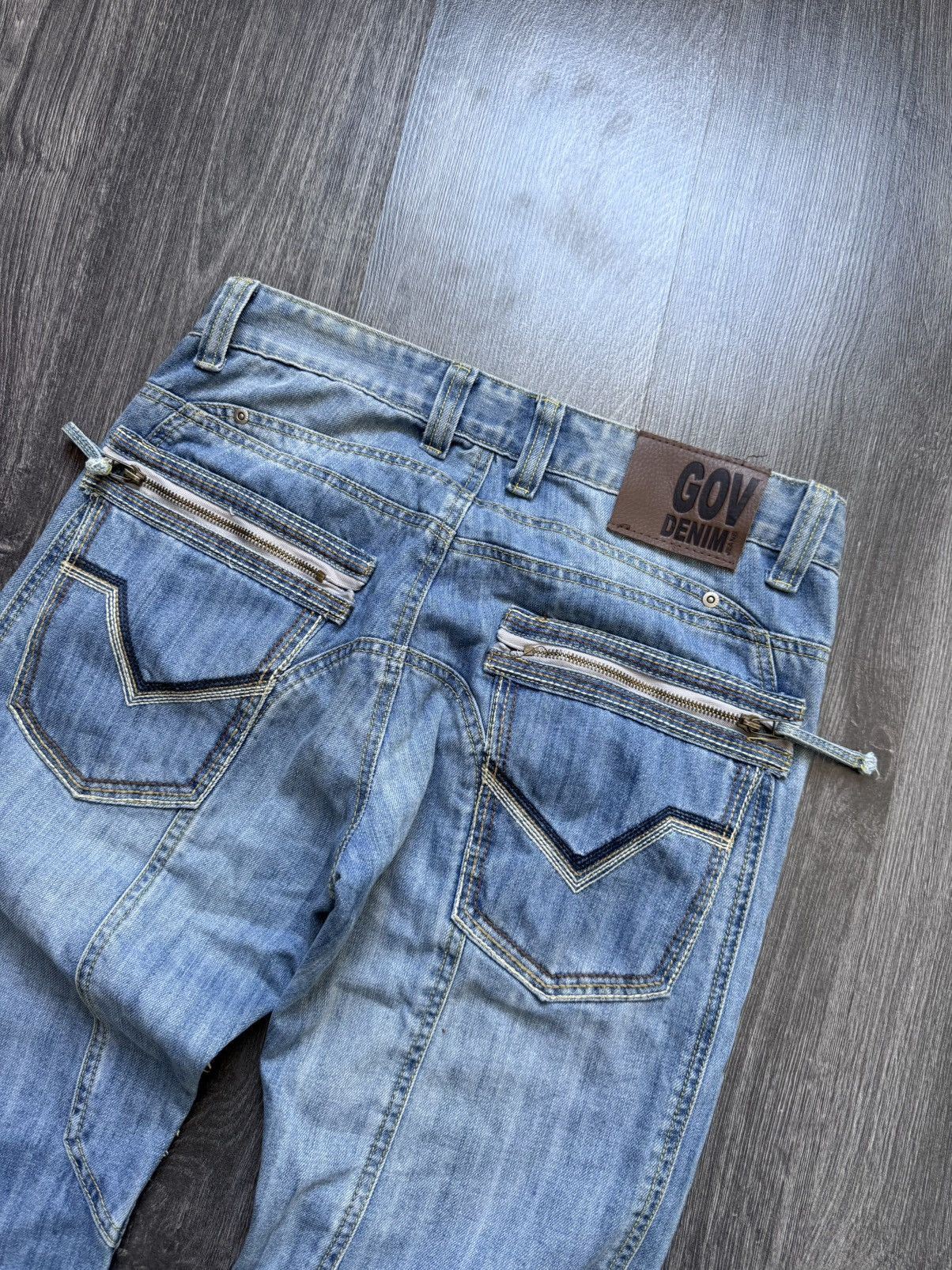 G-Star × Japanese Brand × Vintage Y2K Vintage Japanese Avantgarde if6was9 style denim pants Size US 33 - 10 Thumbnail