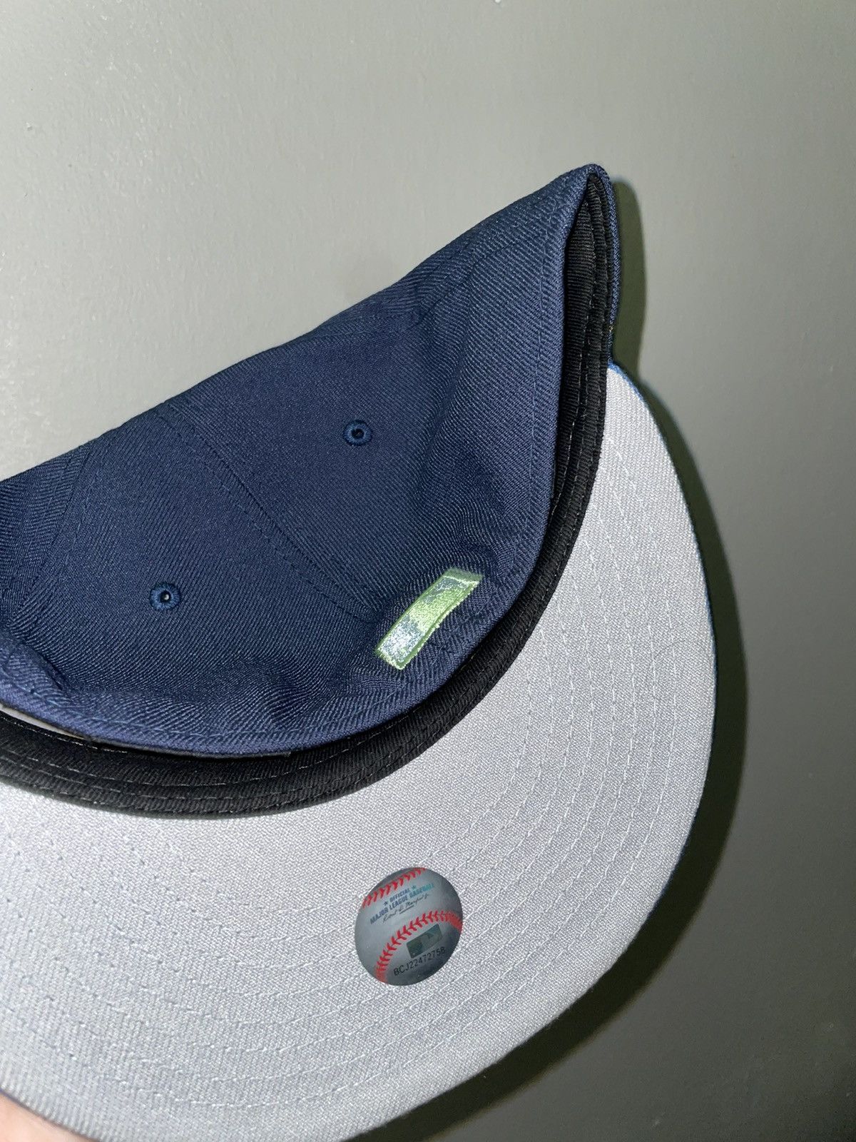 New Era Home game Cleveland Indians script logo jacobs field patch Size ONE SIZE - 4 Thumbnail