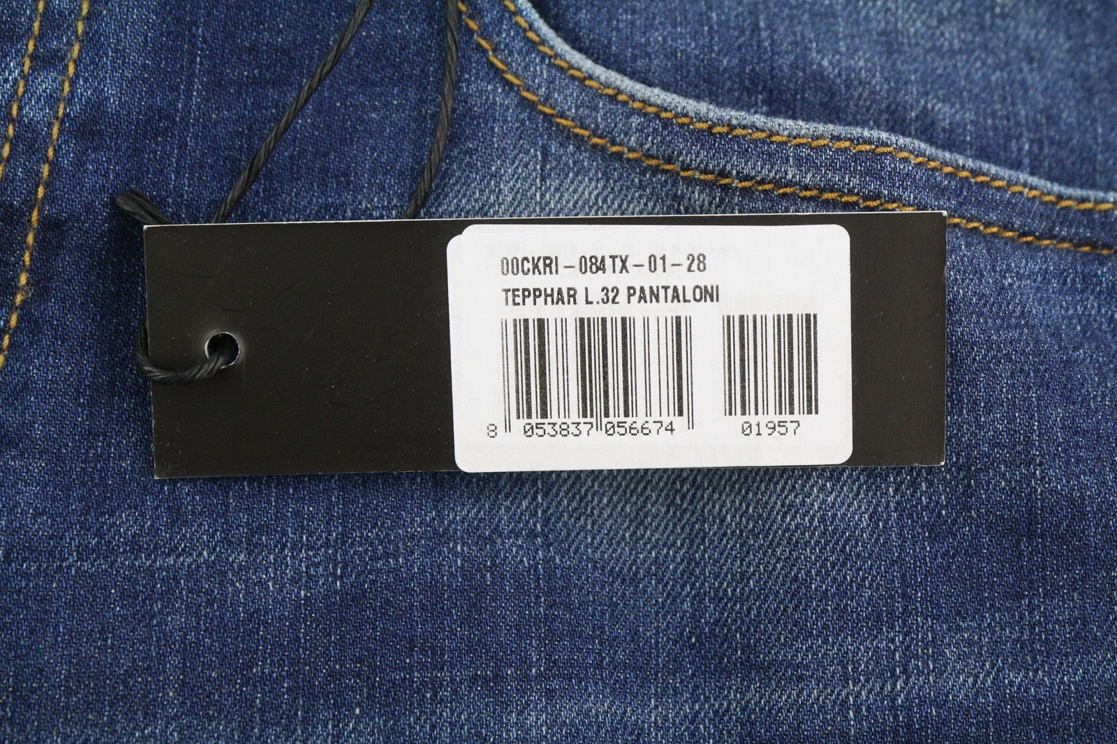 Diesel TEPPHAR 084TX W28/L32 Blue Faded Skinny Jeans 89067 Size US 28 / EU 44 - 10 Thumbnail
