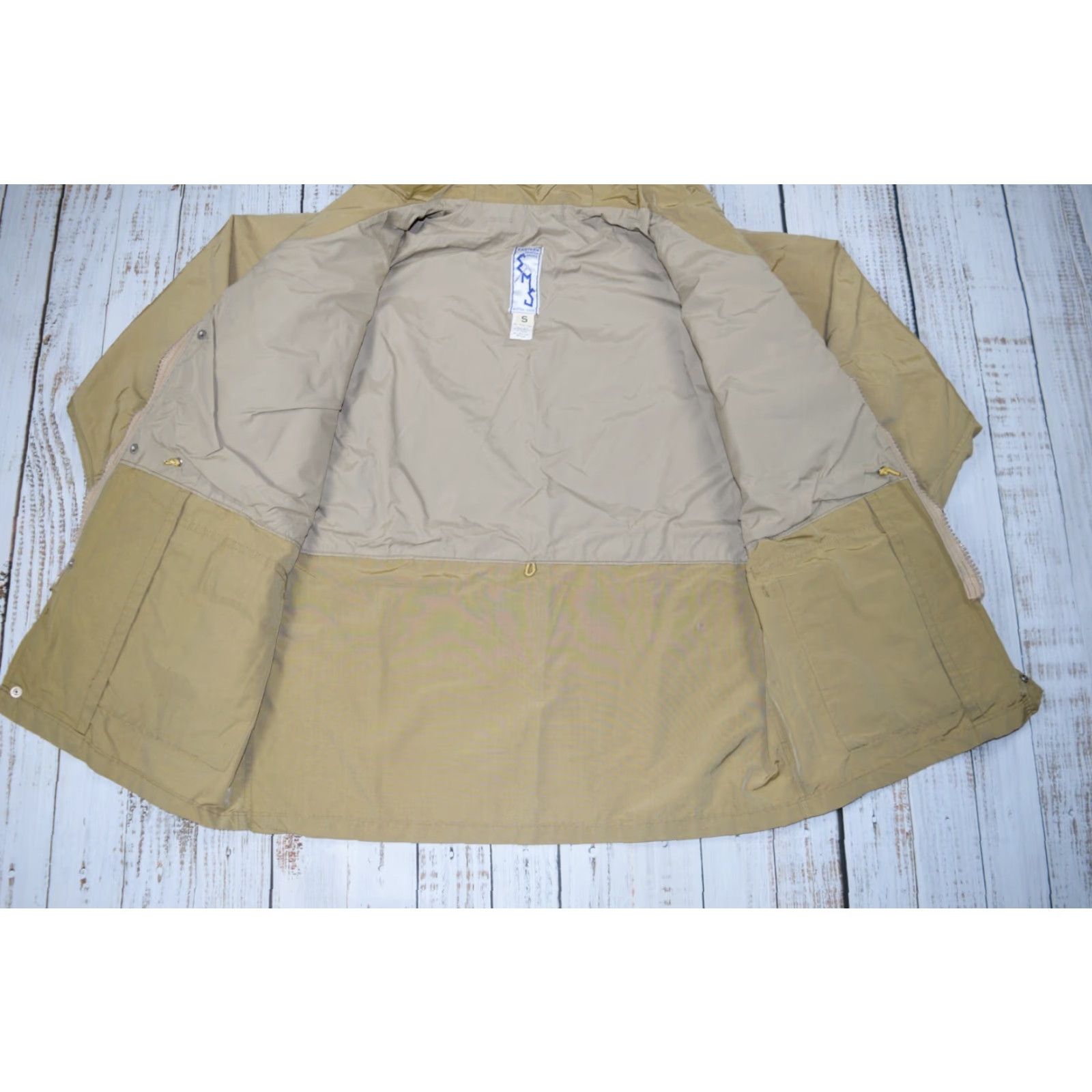 Eastern Mountain Sports VINTAGE EMS 60s Khaki Hiking Jacket Windbreaker Adult S Size US S / EU 44-46 / 1 - 7 Thumbnail