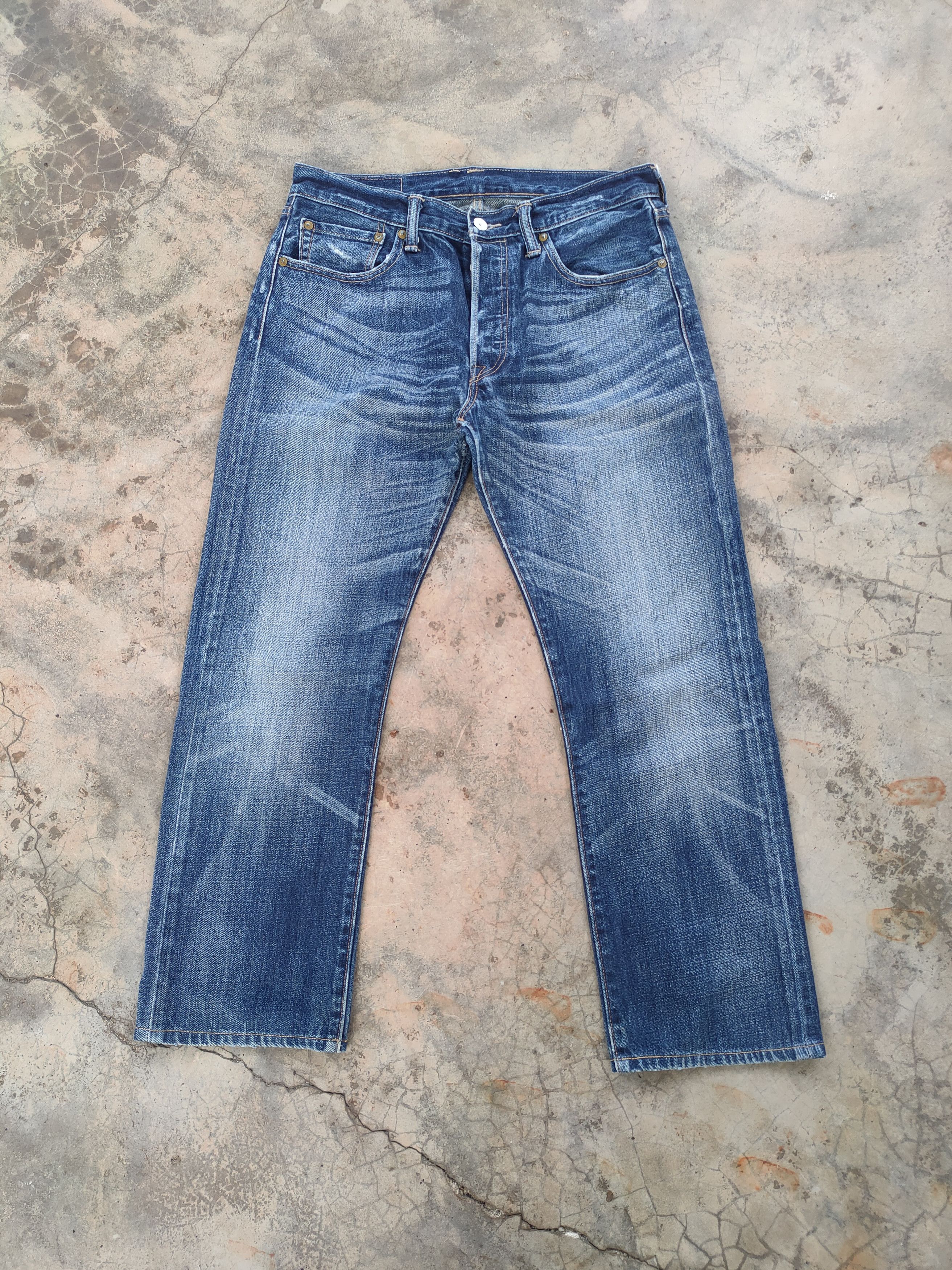 Levi's W32 LEVI'S 501 FADED JEANS DENIM PANTS Size US 32 / EU 48 - 2 Thumbnail