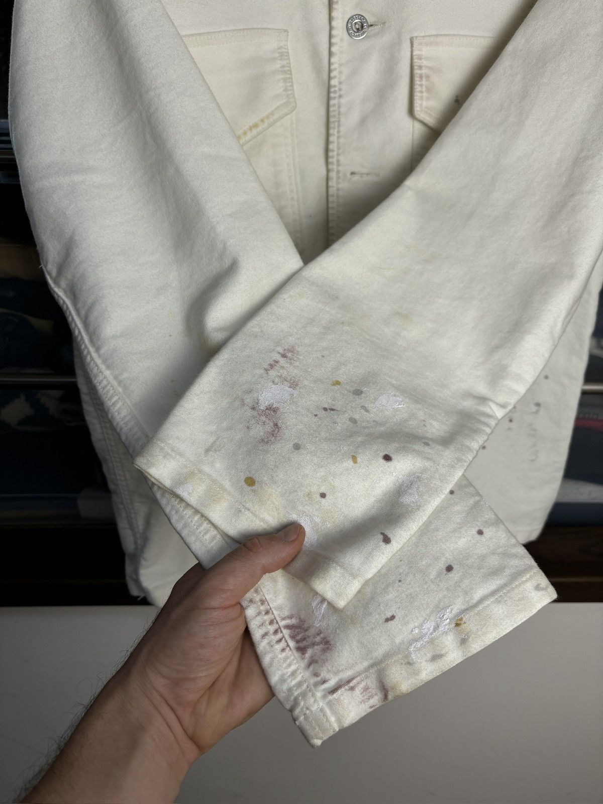 Our Legacy Our Legacy De Con Jacket Decksplatter Dyed By Hand Size US M / EU 48-50 / 2 - 5 Thumbnail