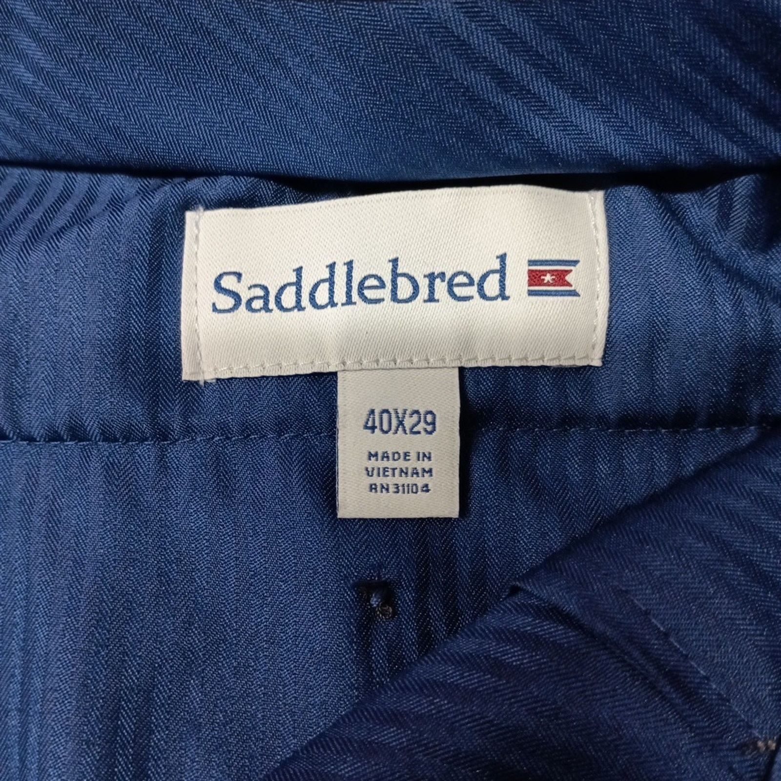 Saddlebred Saddlebred Straight Fit Dress Pants Men's Size 40x29 Gray Size US 40 / EU 56 - 5 Thumbnail