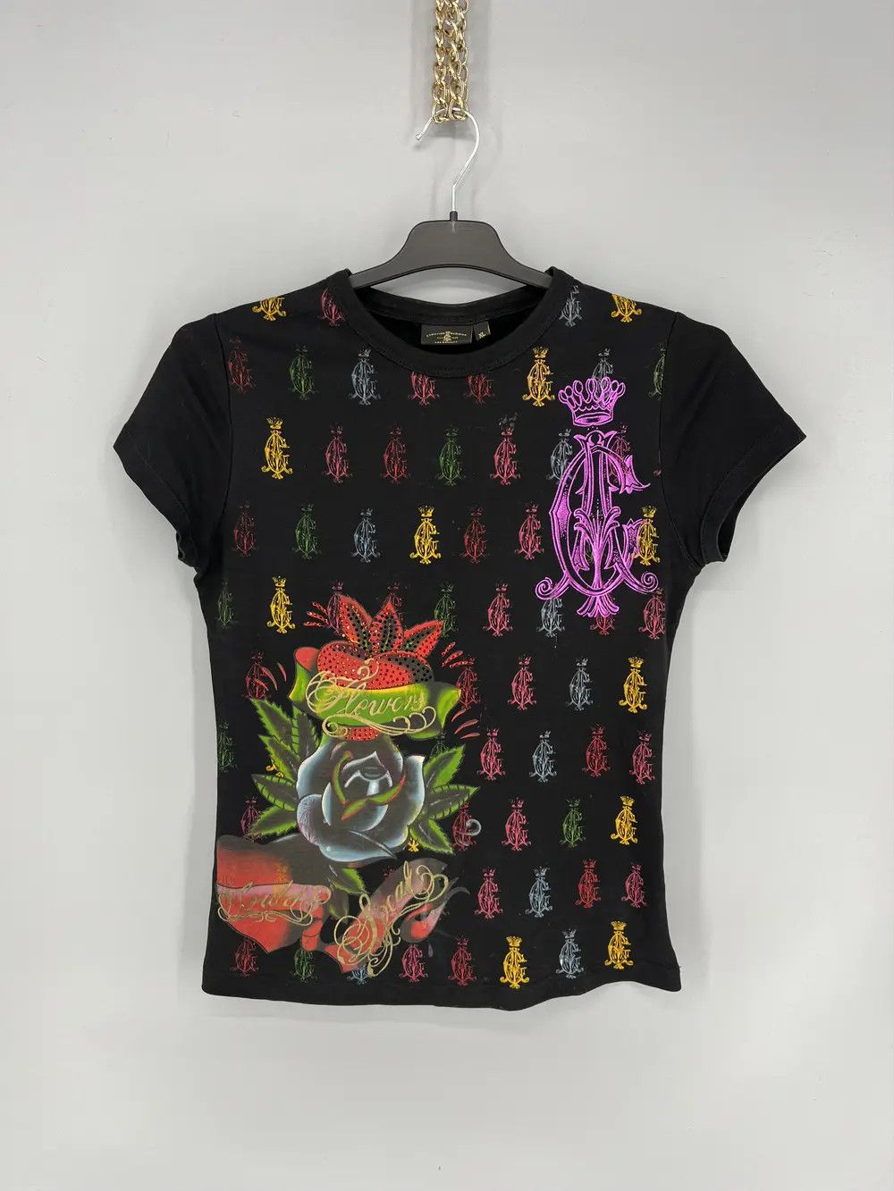 Affliction Ed Hardy Christian Audigier Affliction Made in USA Tshirt Size XL / US 12-14 / IT 48-50 - 6 Thumbnail