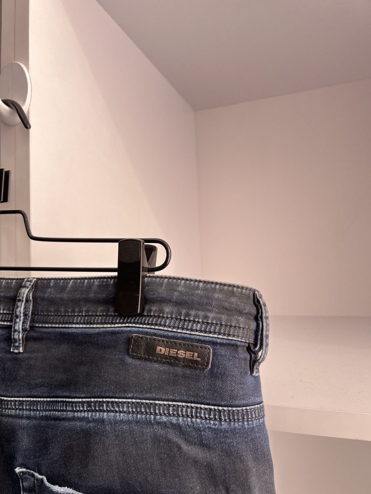 Diesel × Vintage Vintage Diesel Krooley CB-Ne Blue Denim Jeans Size US 34 / EU 50 - 12 Thumbnail