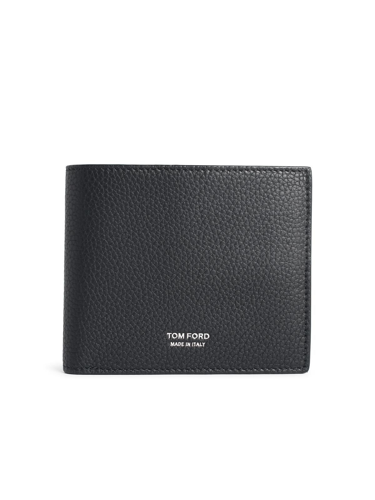 Tom Ford TOM FORD Black Leather Wallet Size ONE SIZE - 1 Thumbnail