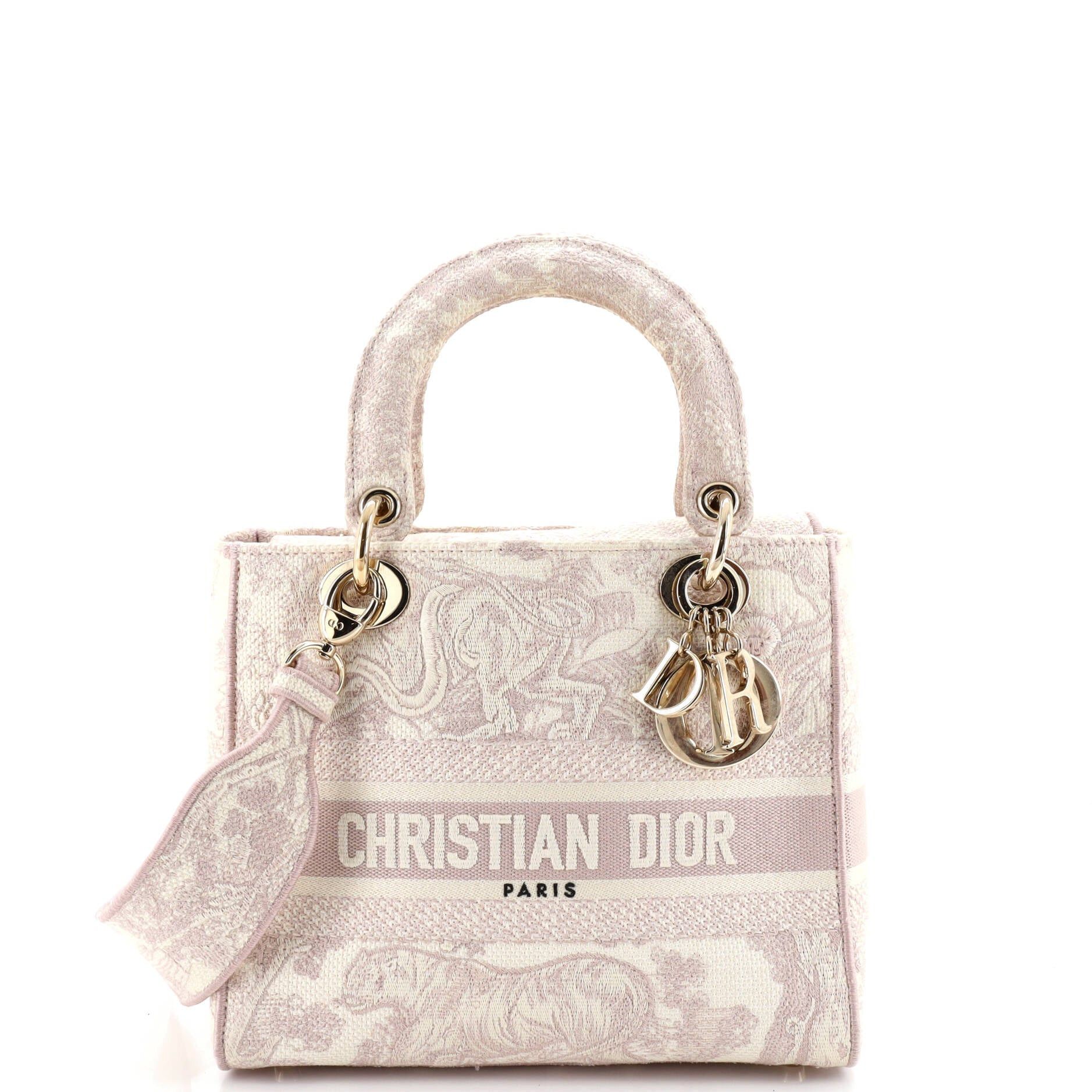 Dior Toile de Jouy Lady D-Lite Bag Size ONE SIZE - 1 Thumbnail