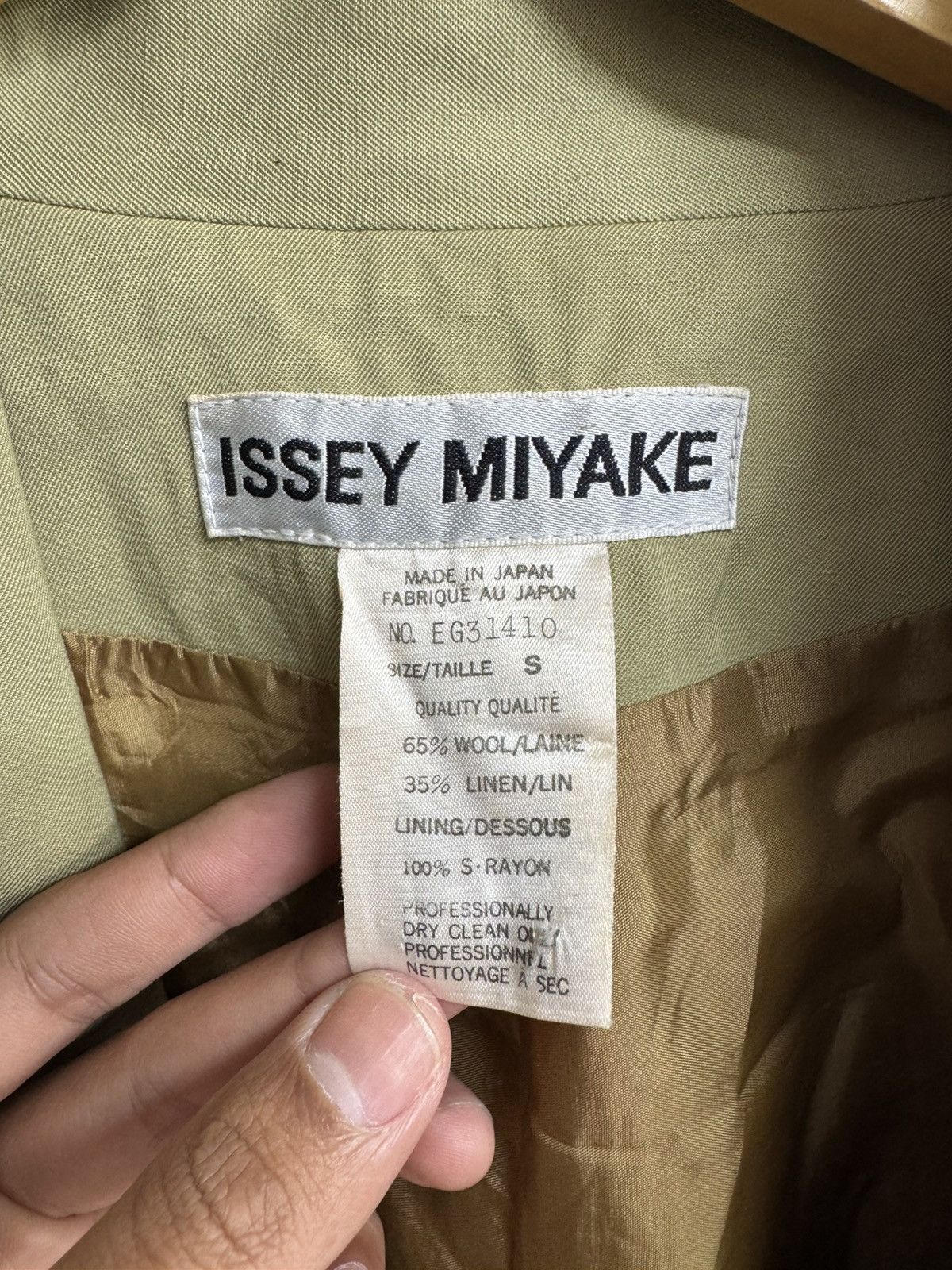 Issey Miyake VINTAGE ISSEY MIYAKE BLAZZER WOMEN Size S / US 4 / IT 40 - 7 Thumbnail