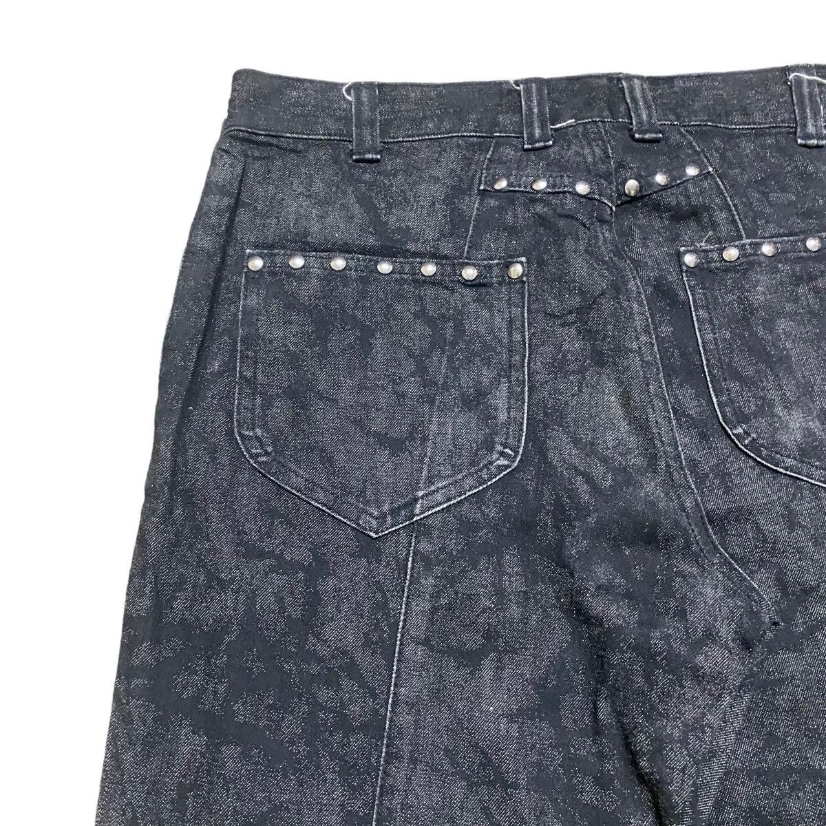 semanticdesign Semantic Design Fleur Denim Flare Jeans Studded Size US 30 / EU 46 - 10 Thumbnail