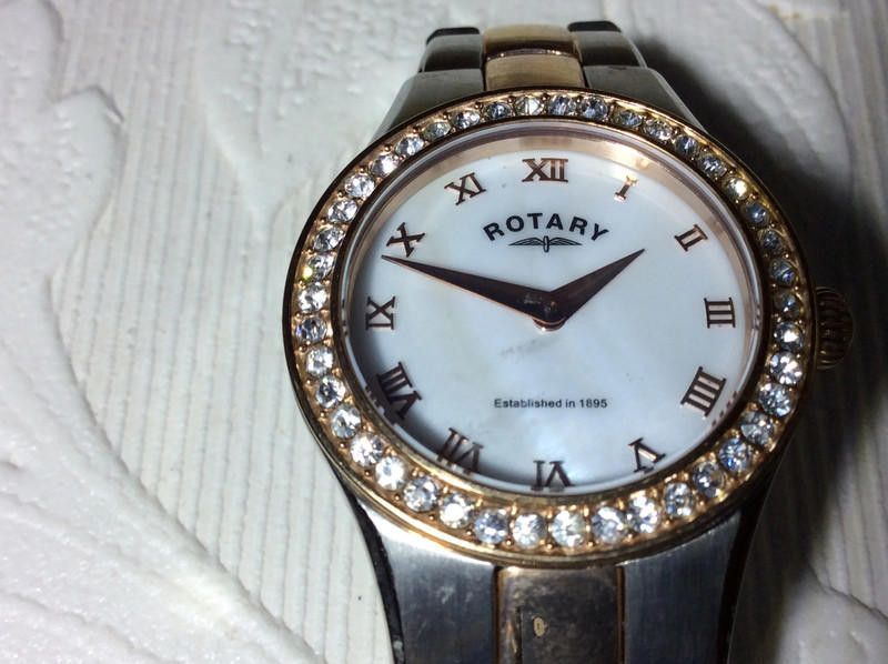 Designer Rotary ladies two tone stainless steel watch Size ONE SIZE - 6 Thumbnail