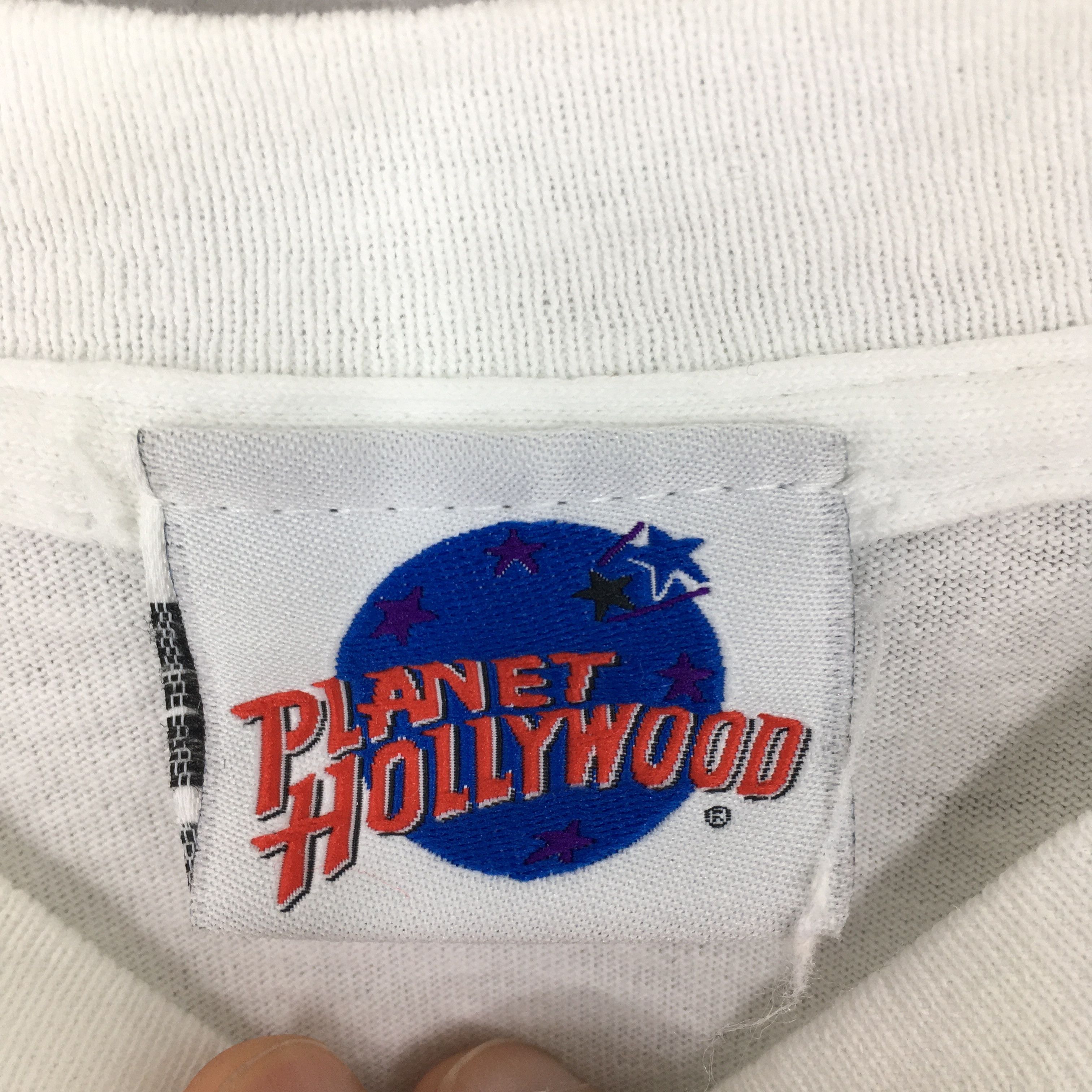 Hard Rock Cafe × Planet Hollywood × Vintage Vintage 1980s Planet Hollywood Orlando Tshirt Small Size US S / EU 44-46 / 1 - 5 Thumbnail