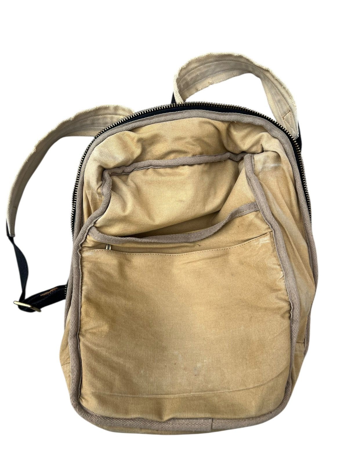 Leather Zeldner Japan Distressed Patina Leather Backpack Bag Size ONE SIZE - 22 Thumbnail