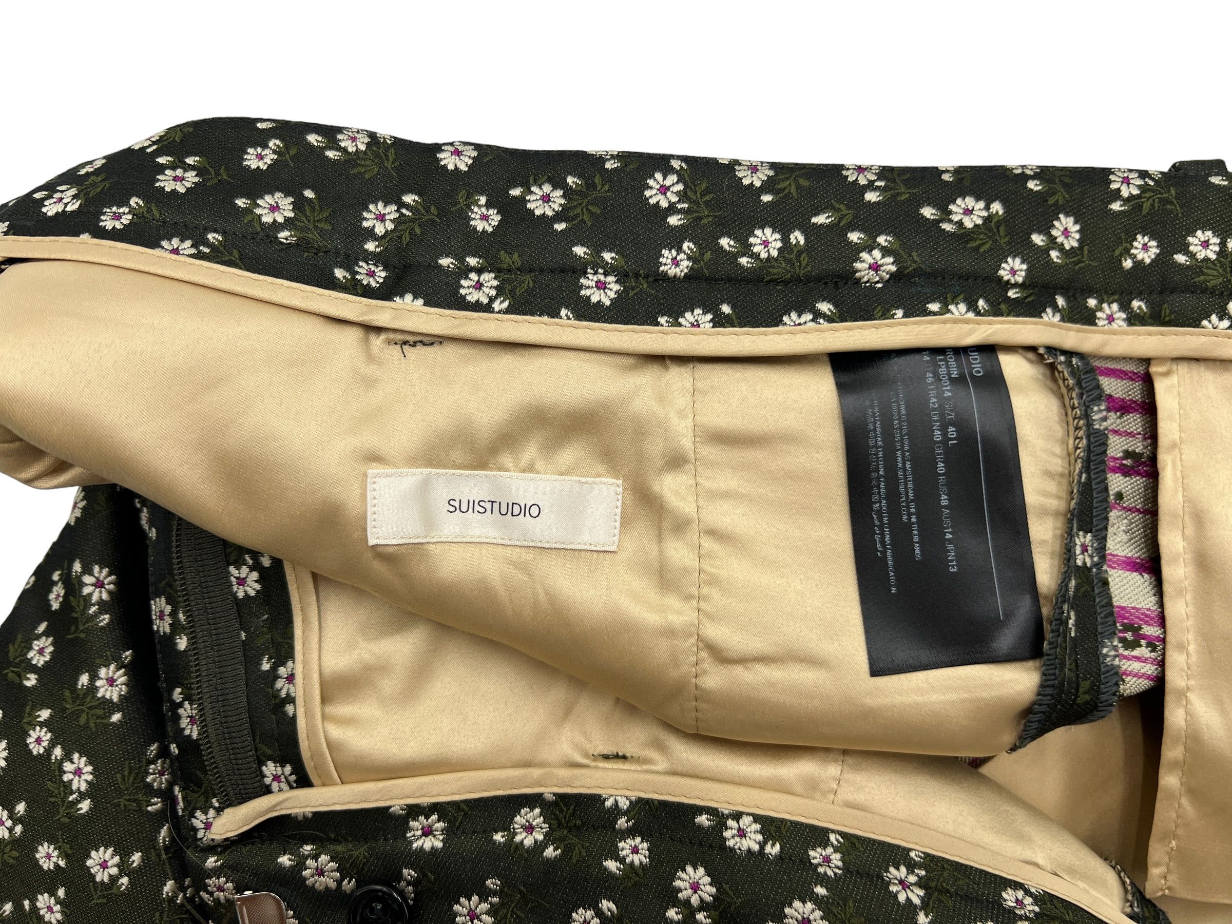 Other Robin 14% Silk Trousers Size EU:40L; UK:14; US:10 - W34 L31 Size 34" / US 12 / IT 48 - 6 Thumbnail
