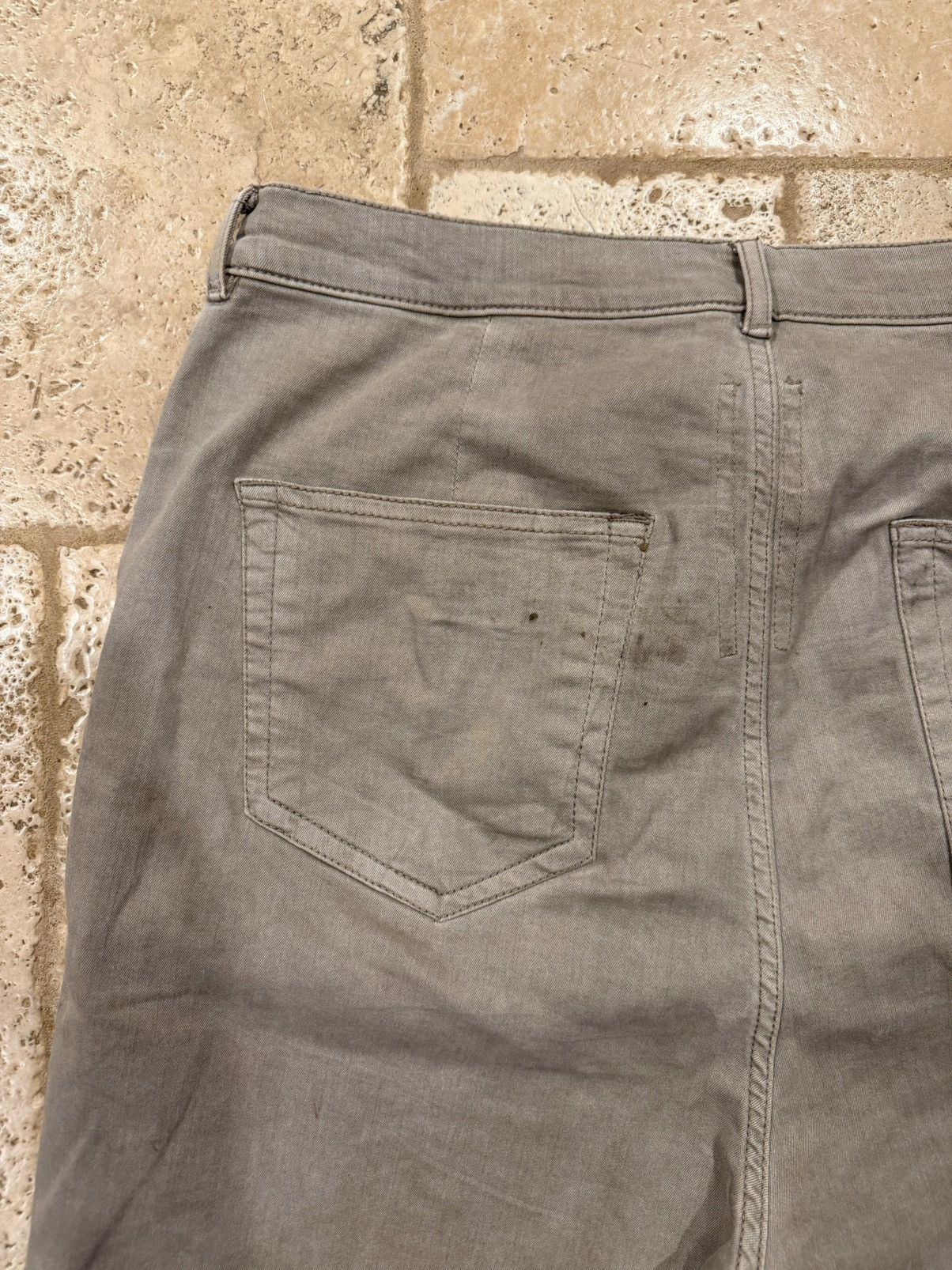 Rick Owens Drkshdw Rick Owens Drkshdw Dust Bolan Bootcut Gray Flare Denim Jeans Size US 36 / EU 52 - 10 Thumbnail