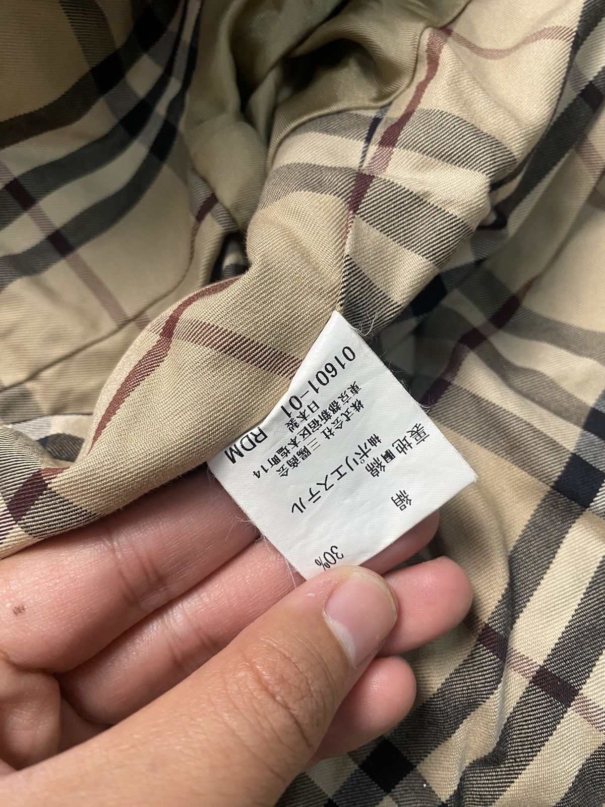 Burberry Vintage Burberry Nova Check Long Trench Coat Size US L / EU 52-54 / 3 - 5 Thumbnail