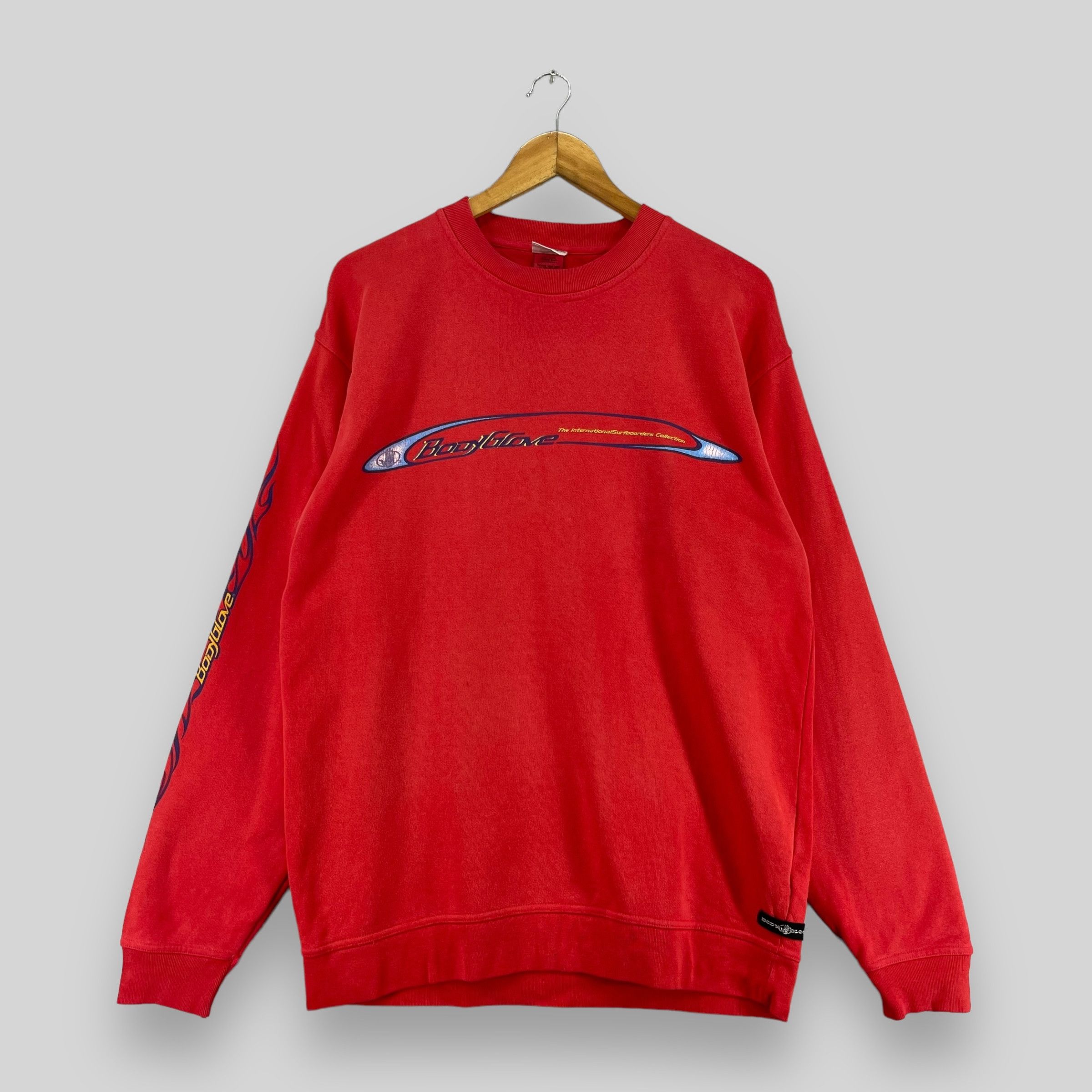 Body Glove × Vintage Vintage BODY GLOVE California Surfboard Sweatshirt Size US M / EU 48-50 / 2 - 1 Thumbnail