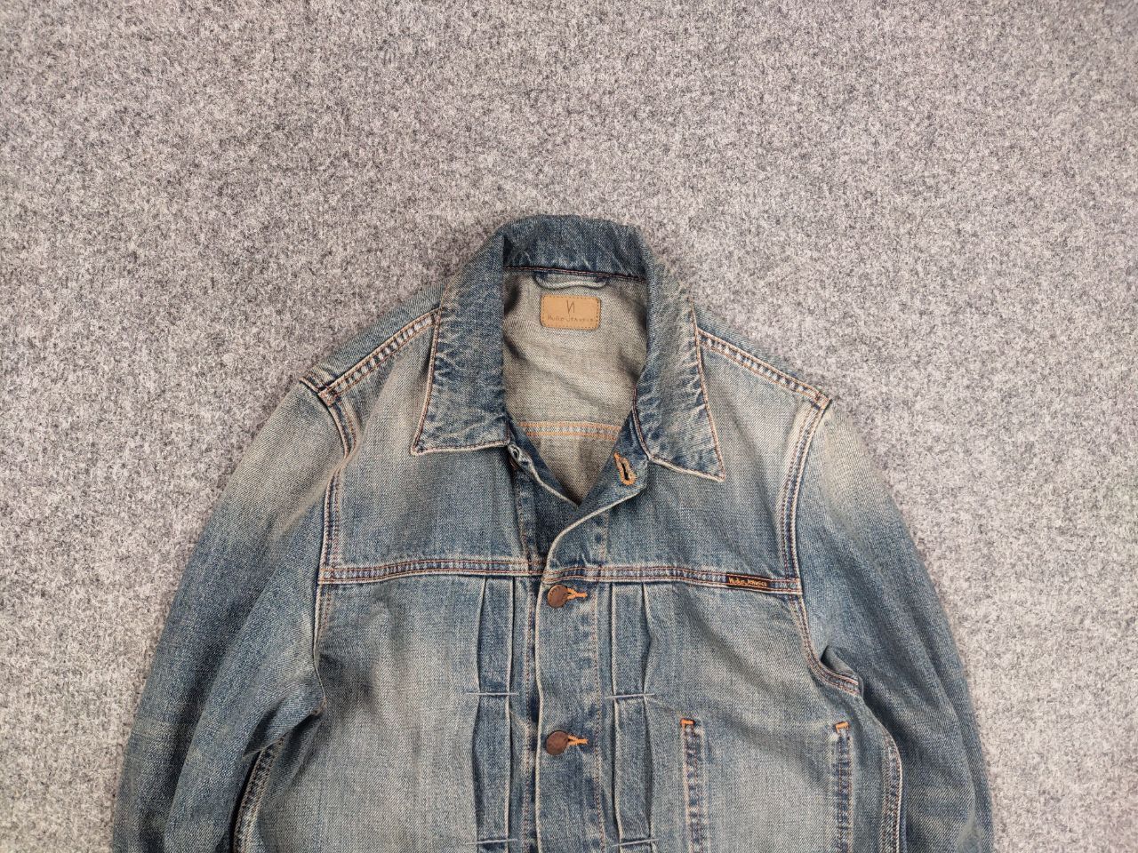 Vintage Nudie Jeans Sonny stone Type I Trucker Denim Jacket