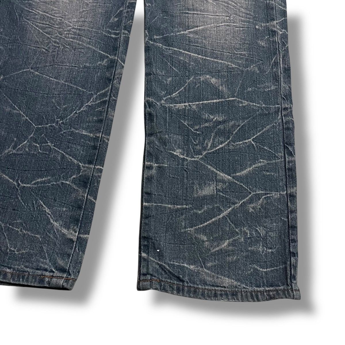 If Six Was Nine VINTAGE NYLAUS DOUBLE WAIST STONE WASH DENIM PANT Size US 32 / EU 48 - 6 Thumbnail