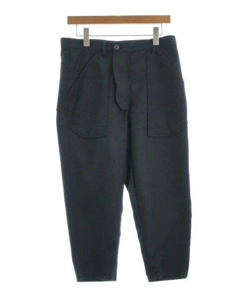Comme des Garcons SHIRT Cropped Pants Polyester Wool Zipper Plain Navy Blue Size US 32 / EU 48 - 1 Thumbnail