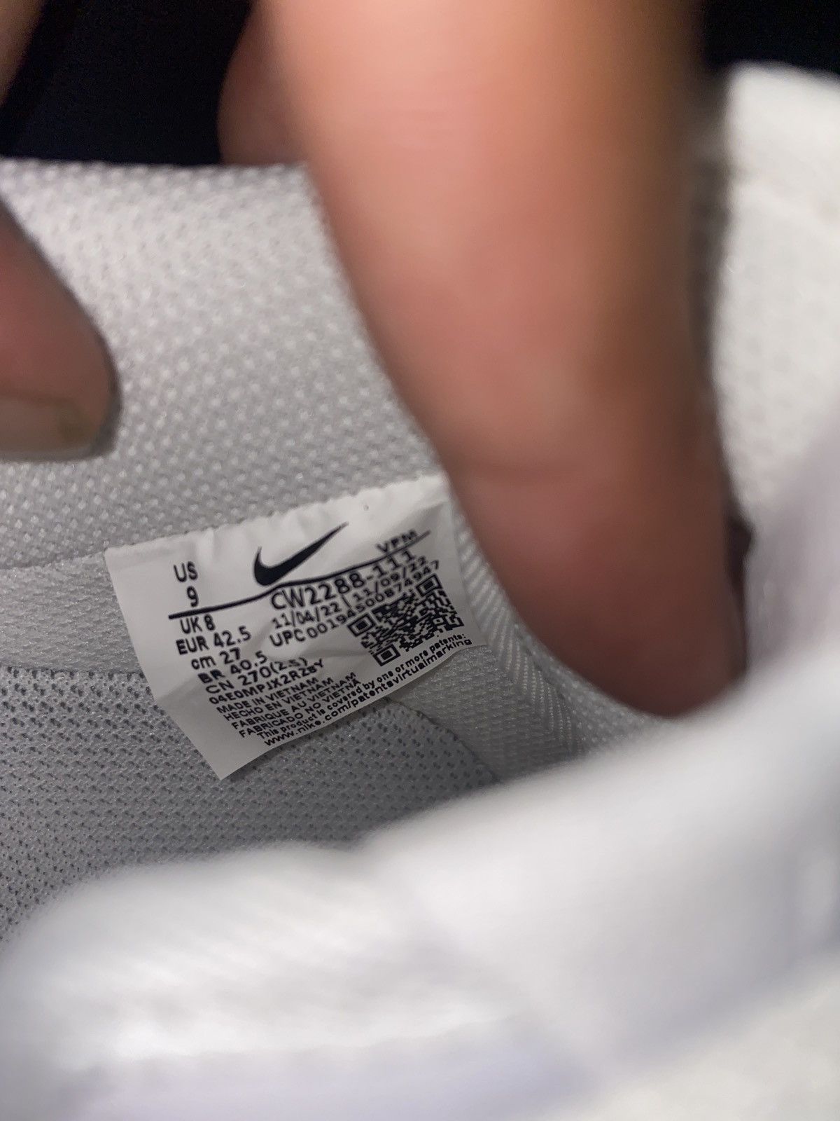 Nike × Travis Scott Air Force 1 07 Size US 9 / EU 42 - 6 Thumbnail