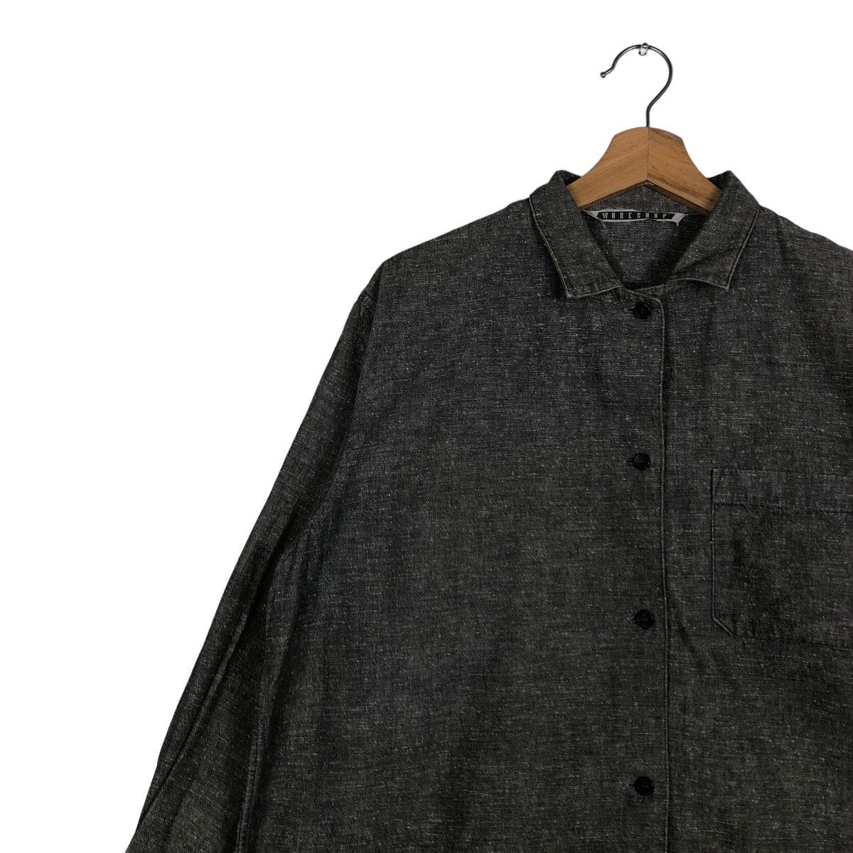 Yohji Yamamoto 🔥VINTAGE CHORE JACKET WORKSHOP JAPAN YOHJI YAMAMOTO Size US M / EU 48-50 / 2 - 7 Thumbnail