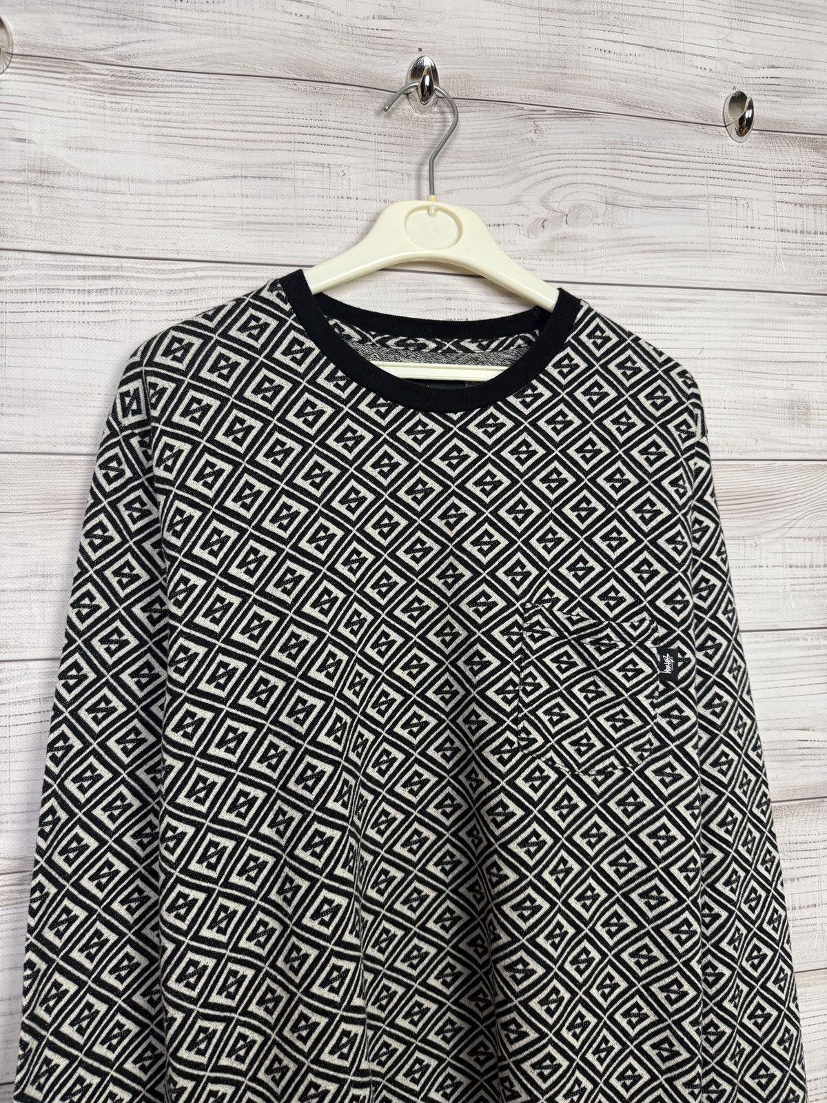 Stussy Stussy Monogram Long Sleeve Shirt Size US M / EU 48-50 / 2 - 3 Thumbnail