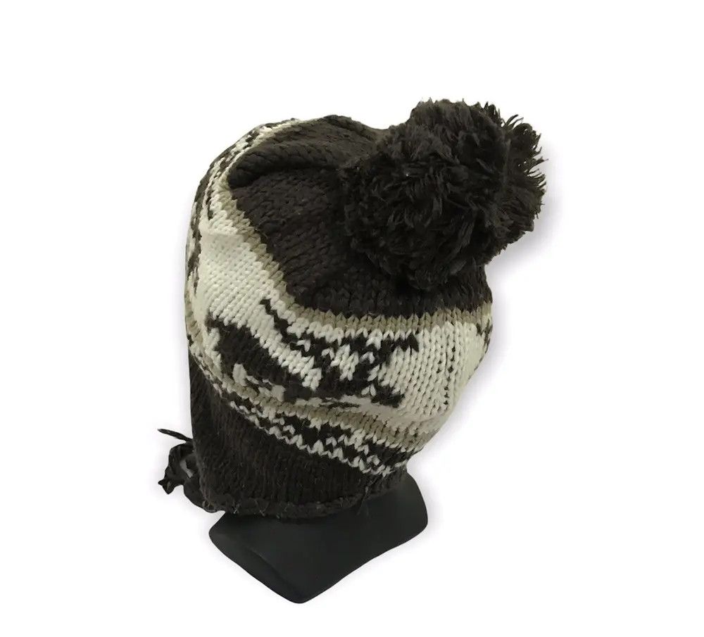 Japanese Brand × Vintage Japanese Brand Navajo Earflap Beanie Hat Size ONE SIZE - 3 Thumbnail