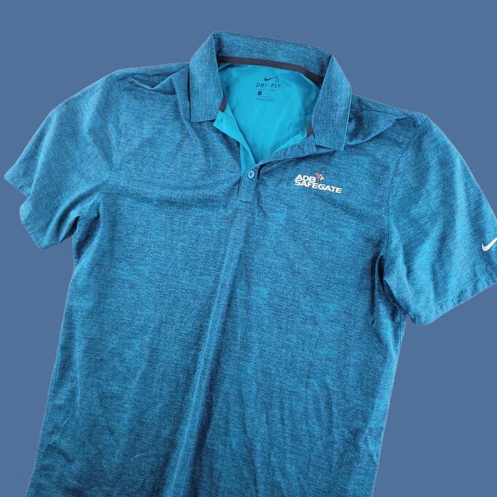 Nike Nike Golf Polo Shirt Mens Large Green Dri Fit Polyester Short Sleeve Athletic Collared Size US L / EU 52-54 / 3 - 1 Thumbnail