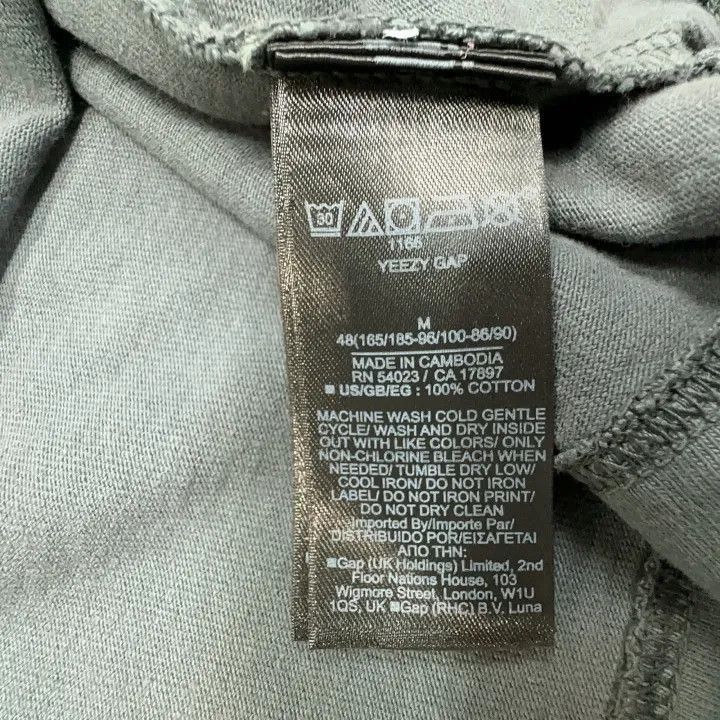 Balenciaga Balenciaga Yeezy Gap Balenciaga 3/4 Sleeve Tee -2507 Size US M / EU 48-50 / 2 - 3 Thumbnail