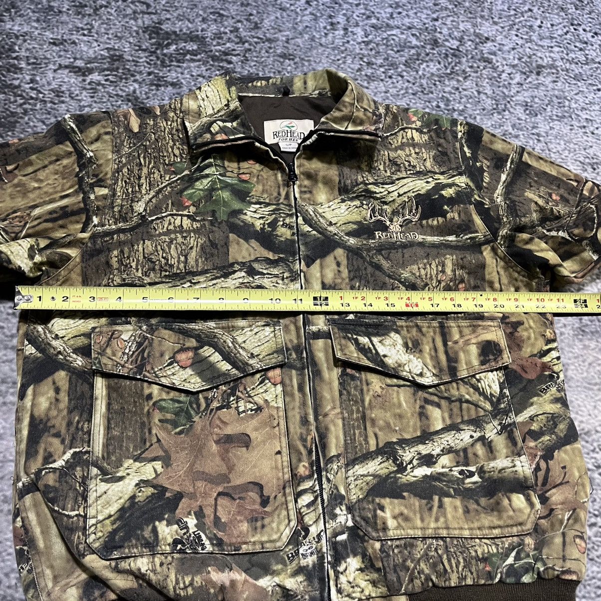 Mossy Oaks Vintage Y2K Redhead Mossy Oak Camo Bomber Jacket Small Size US S / EU 44-46 / 1 - 9 Thumbnail